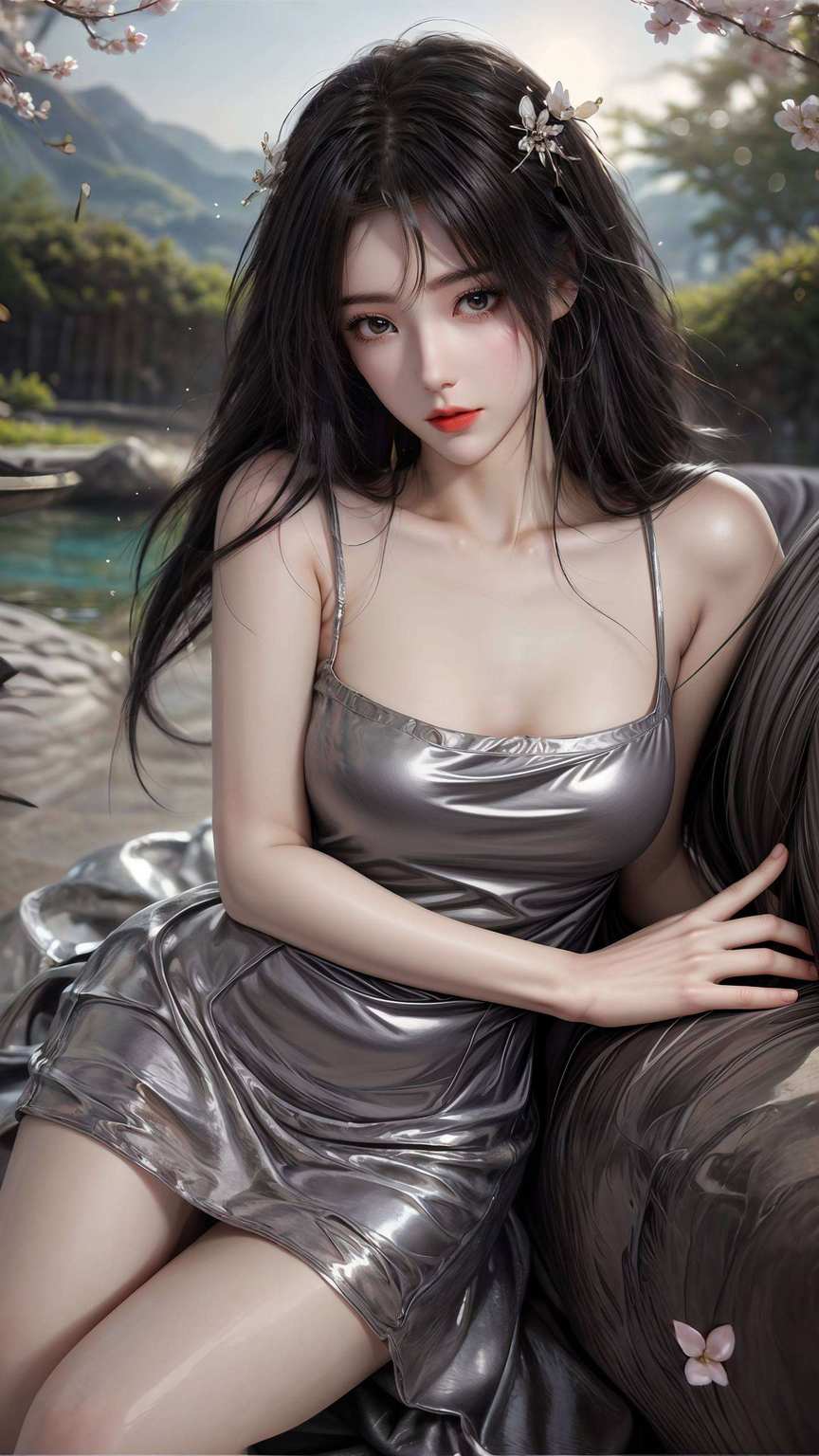 让你的平板锁屏瞬间变身完美世界！看着那高清竖屏的柳神同人壁纸国漫美女的风采简直让人眼前一亮