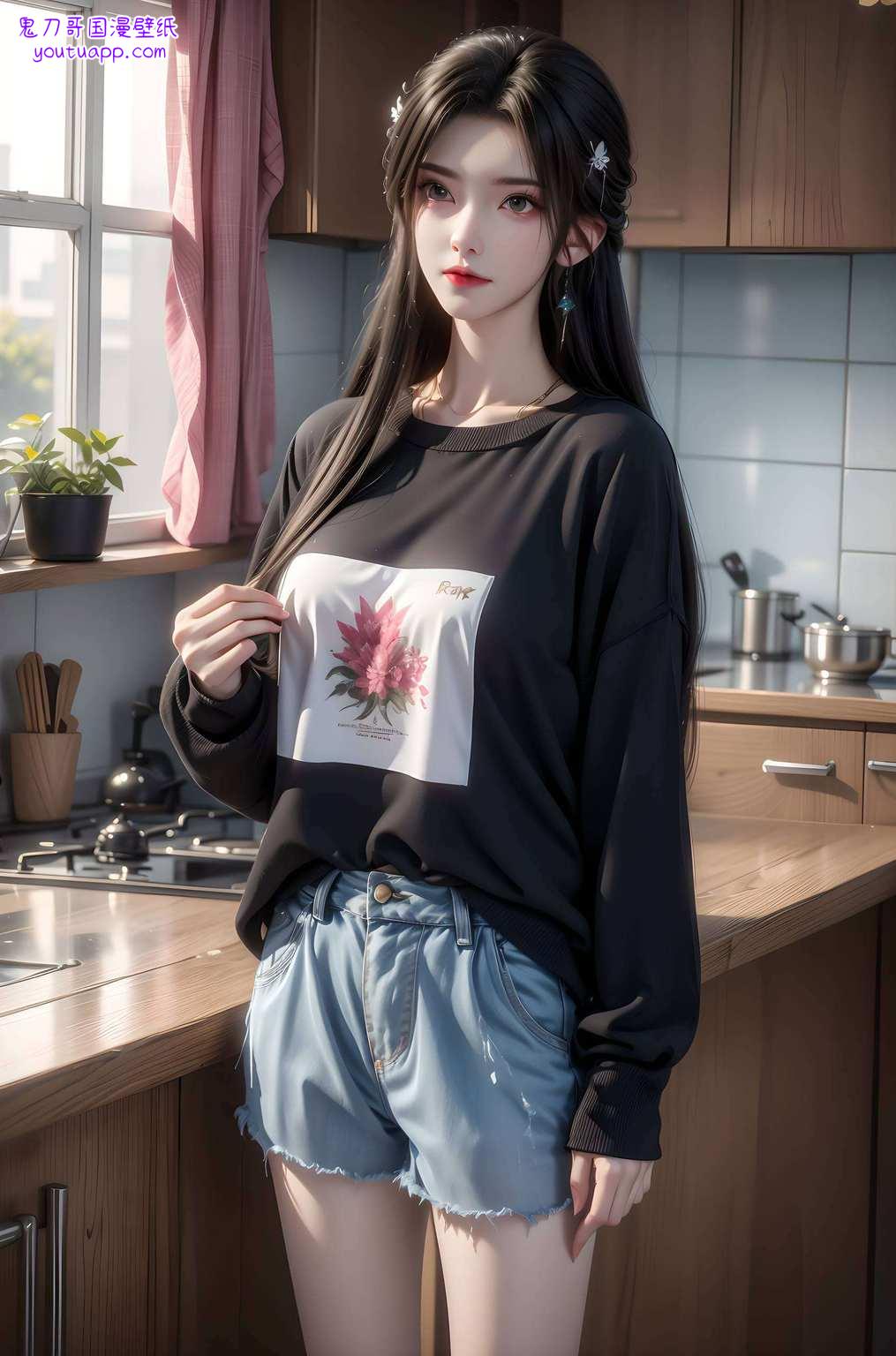 国漫美女绘屏端动漫女神韵无边