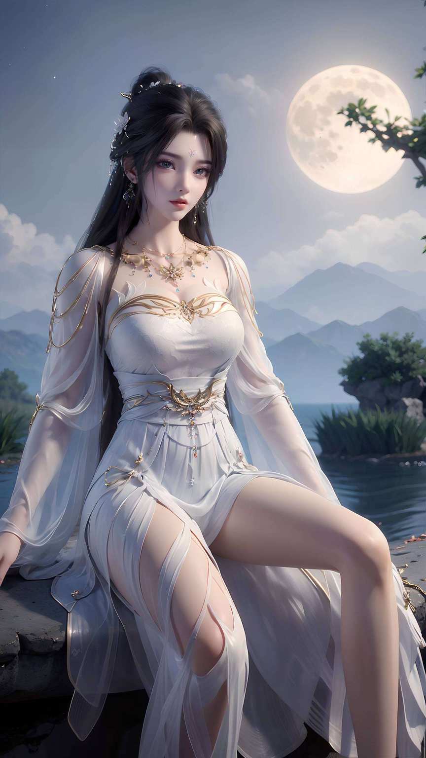 简直是为完美世界壁纸控量身打造的！想象一下快来收下这份清漪新娘的高清壁纸