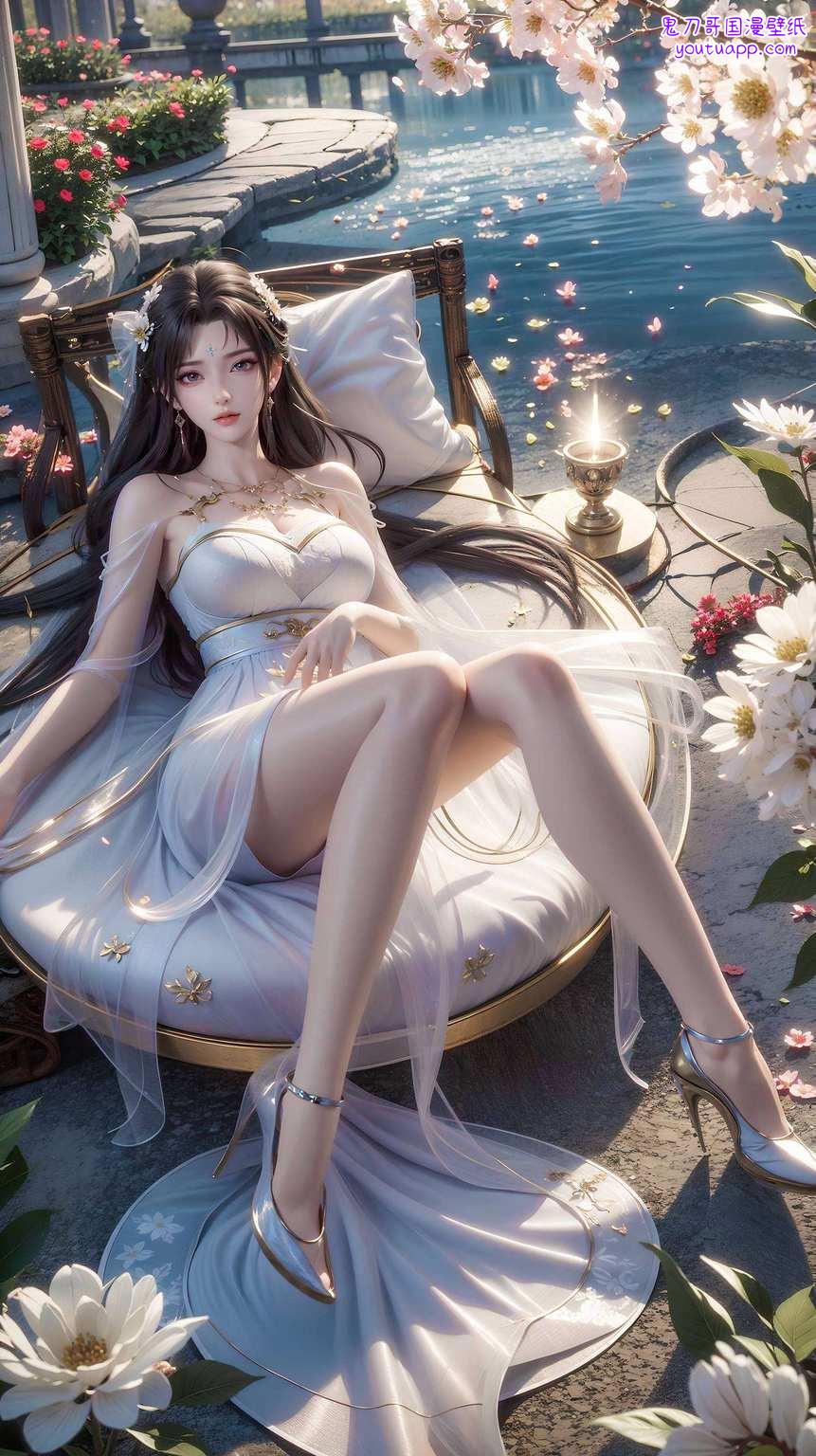 iPad之上动漫美女