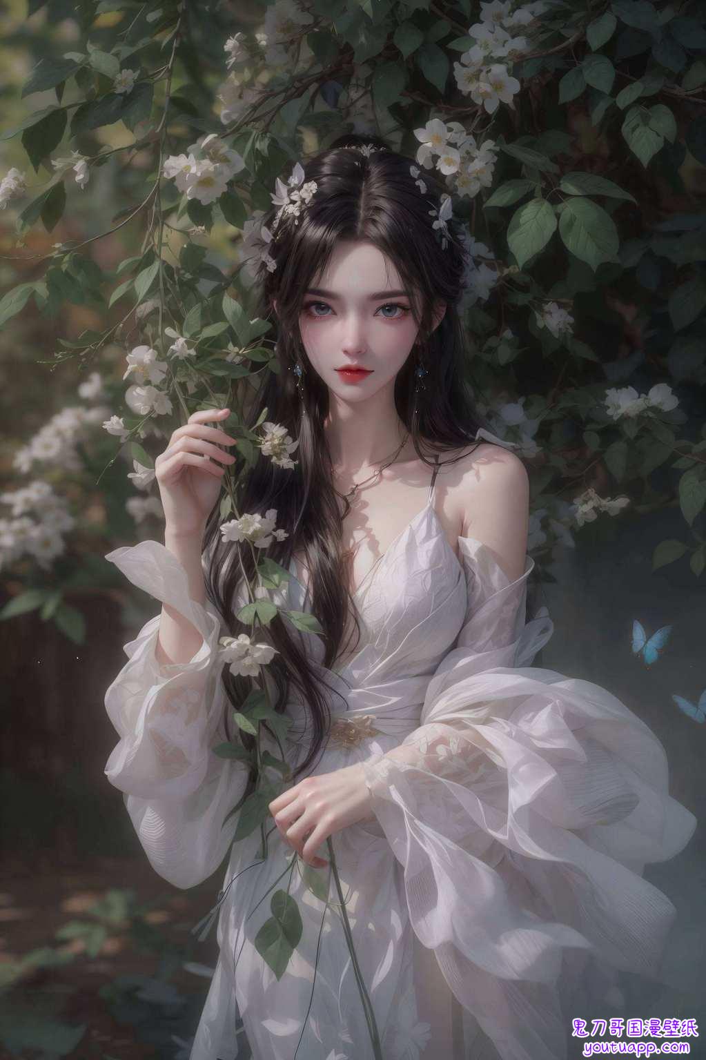 也为这份永恒的美丽而感动动漫美女中的女神