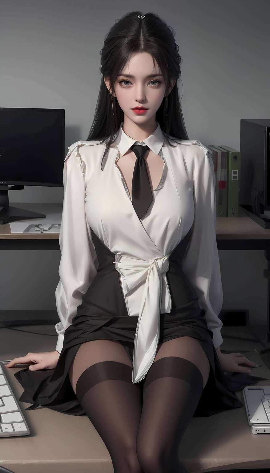 清漪漫步在水墨画卷中令人陶醉不已