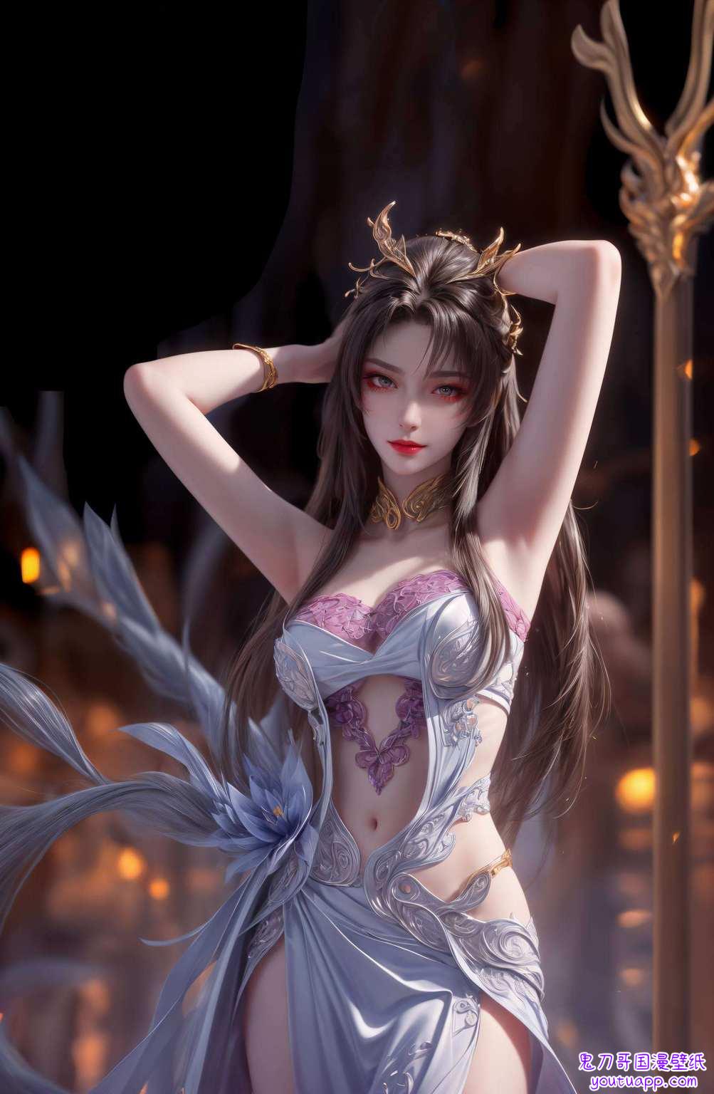 玄幻色彩中她的每一个转身