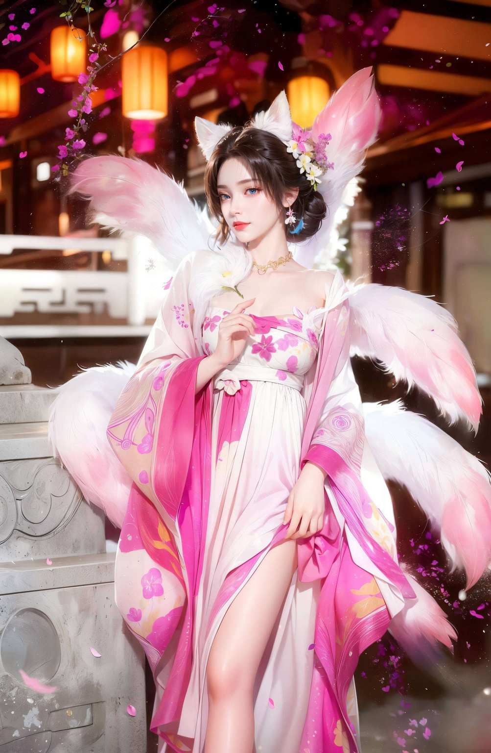 今天给大家带来点新鲜货——天狐仙子婚纱壁纸嘿