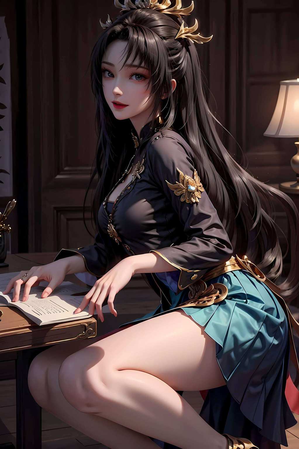 诸般国漫美女步履轻盈
