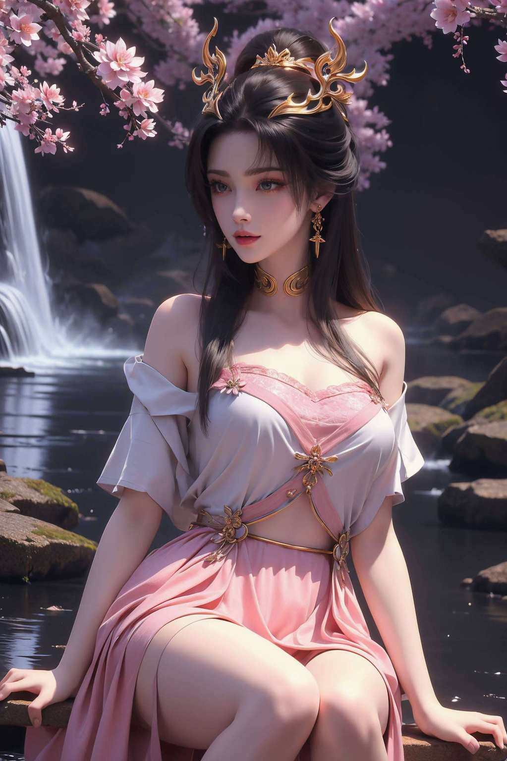 灵动眼神中藏着无尽玄幻美的令人窒息