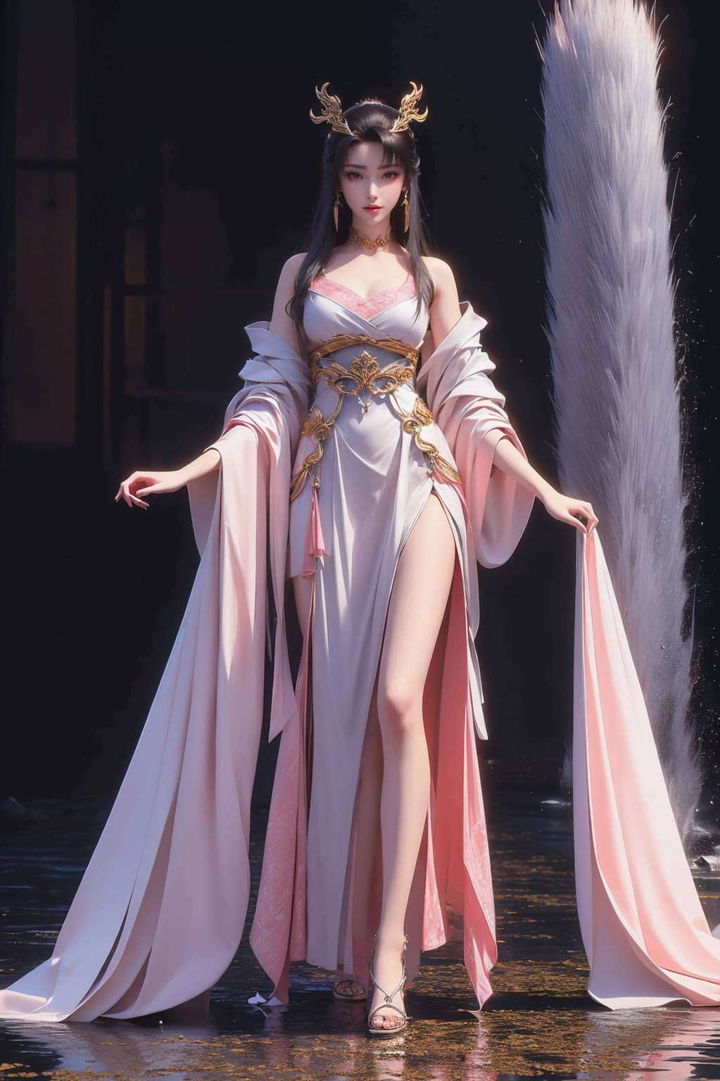 国漫美女的天狐仙子那气质