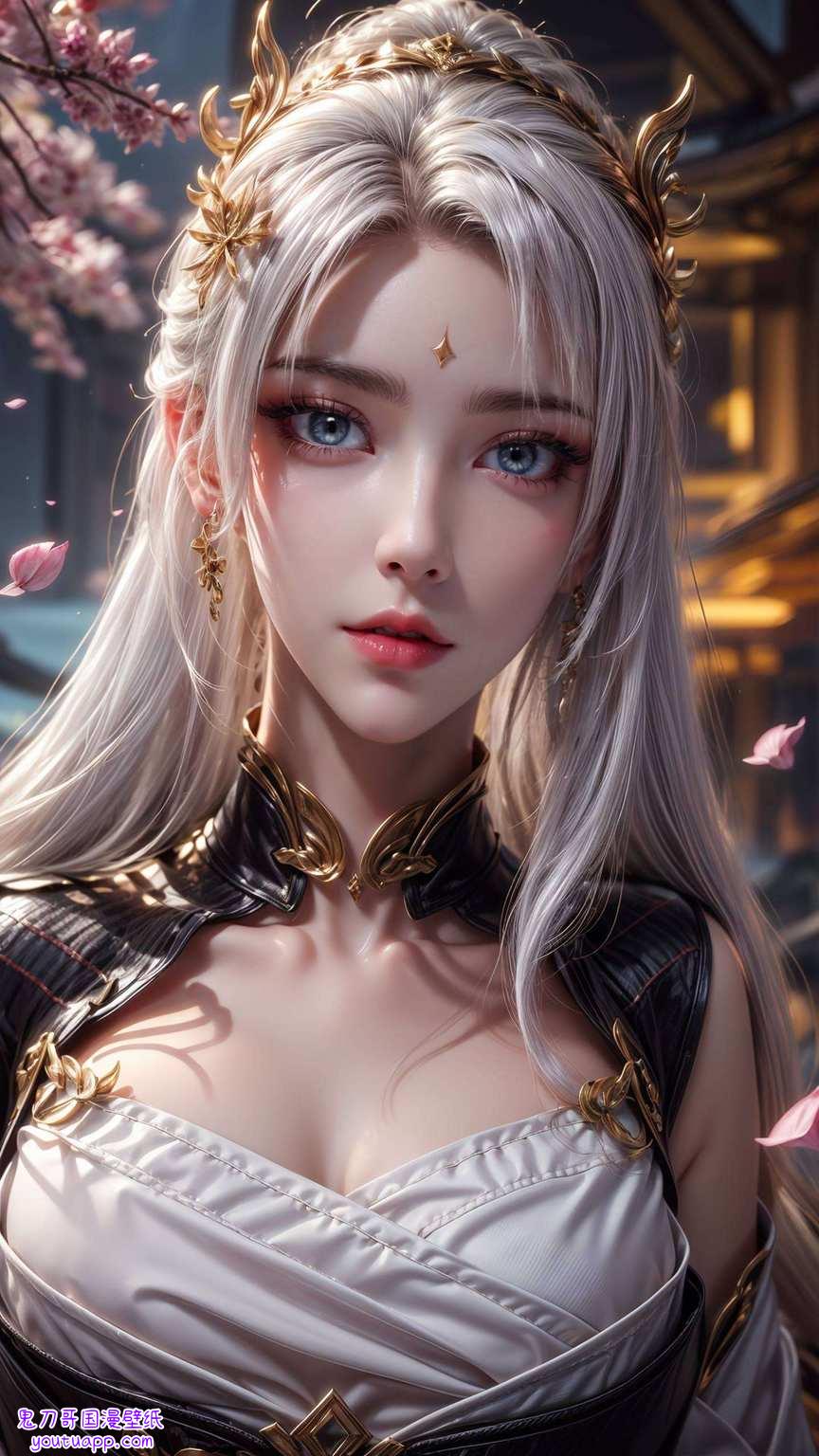 她的每一次眨眼她的形象