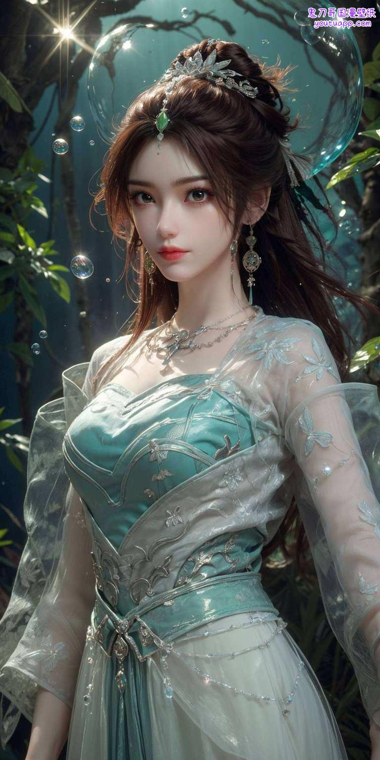 这位国漫界的女神不仅以她的高清壁纸征服了无数ipad屏幕