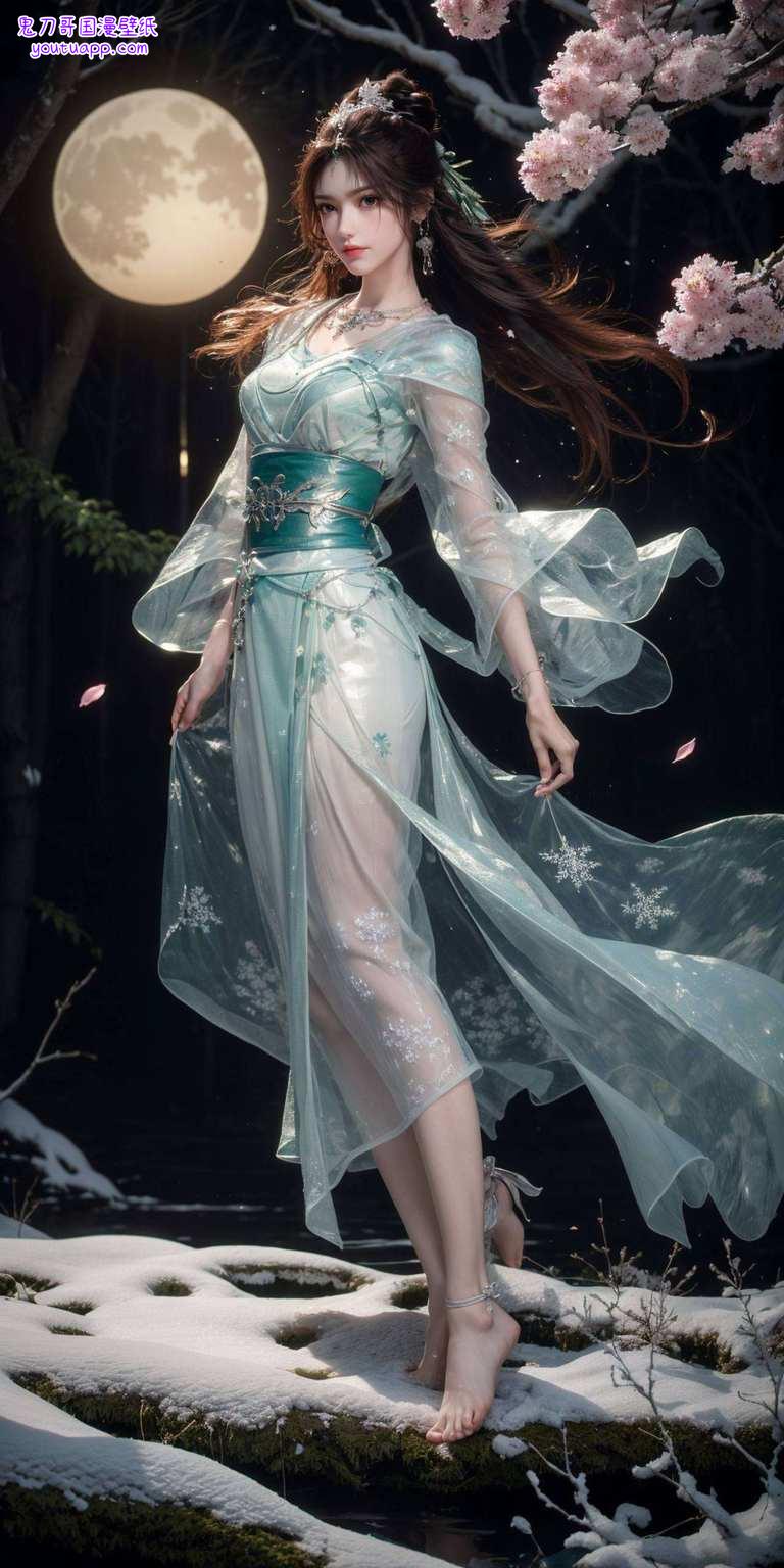 让人陶醉其中她的壁纸