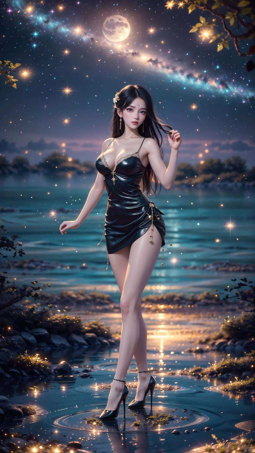 她是国漫美女的代表就像是从画里走出来的一般