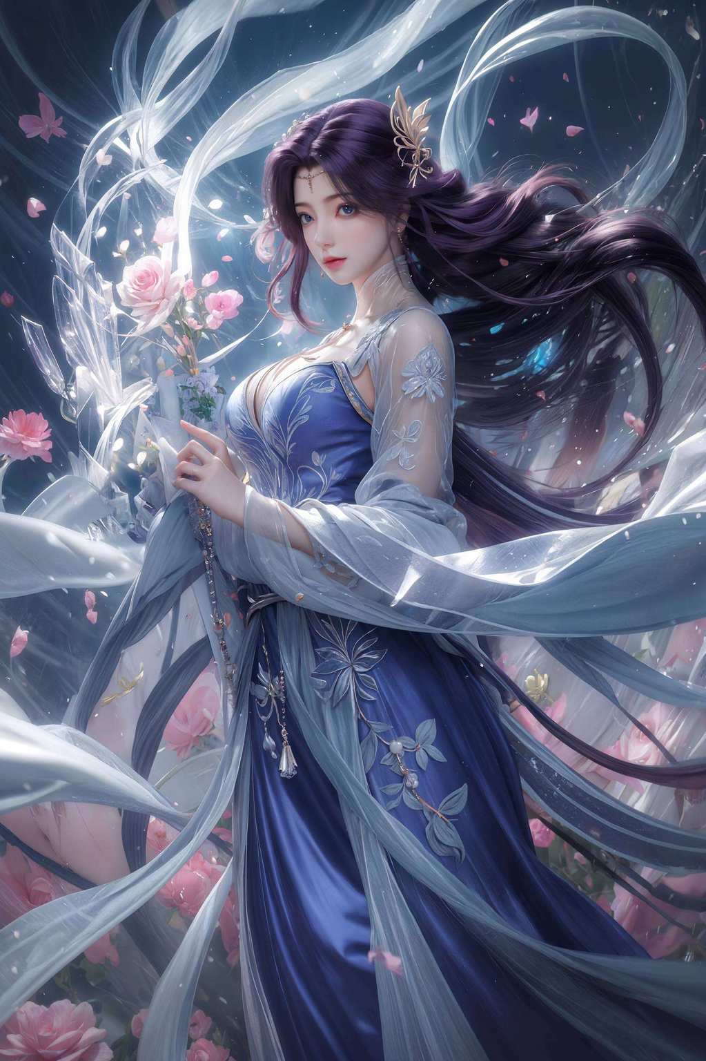 动漫女神的倩影一眼万年
