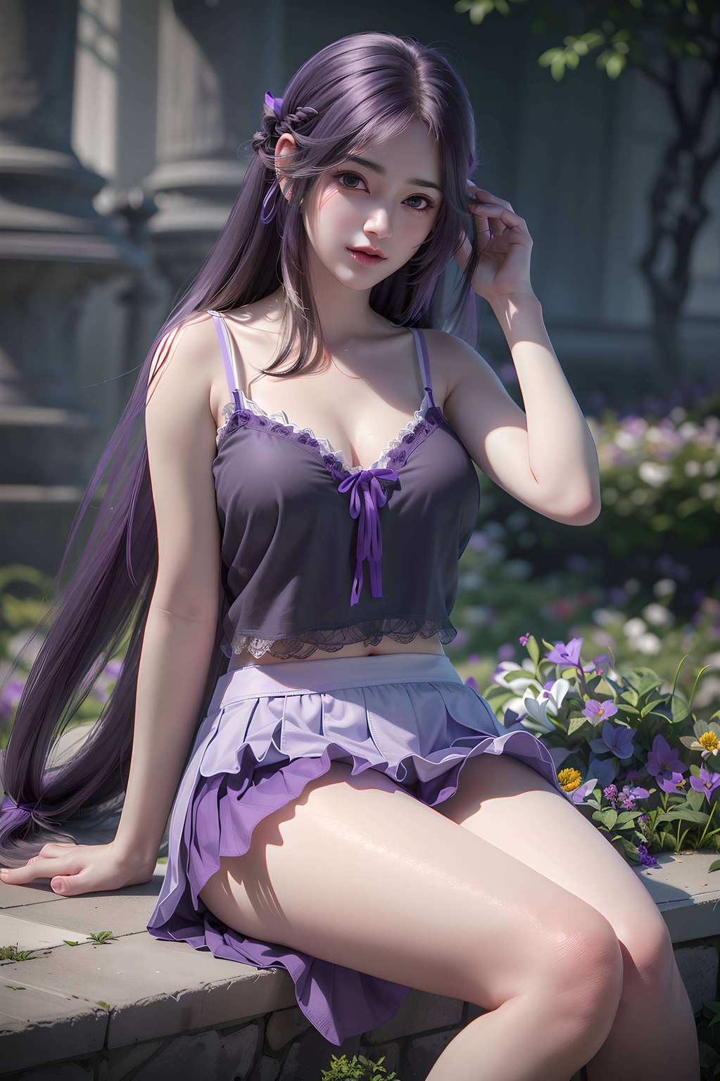 她是国漫壁纸中的绝世美女让人心驰神往