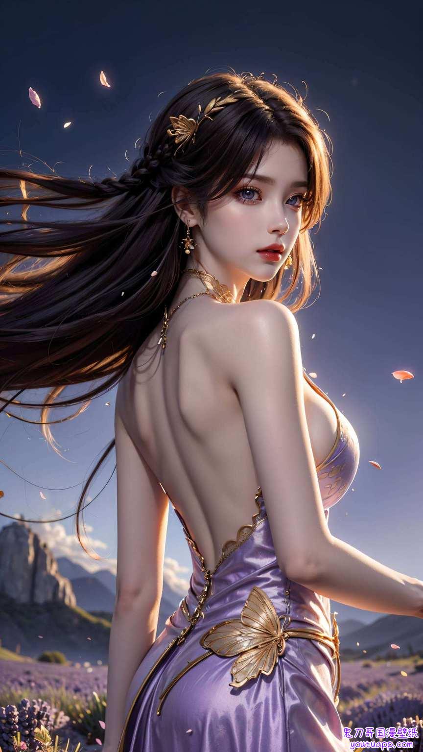 让你的平板瞬间变身艺术馆！快来收了这些美图比如完美世界里的美人们