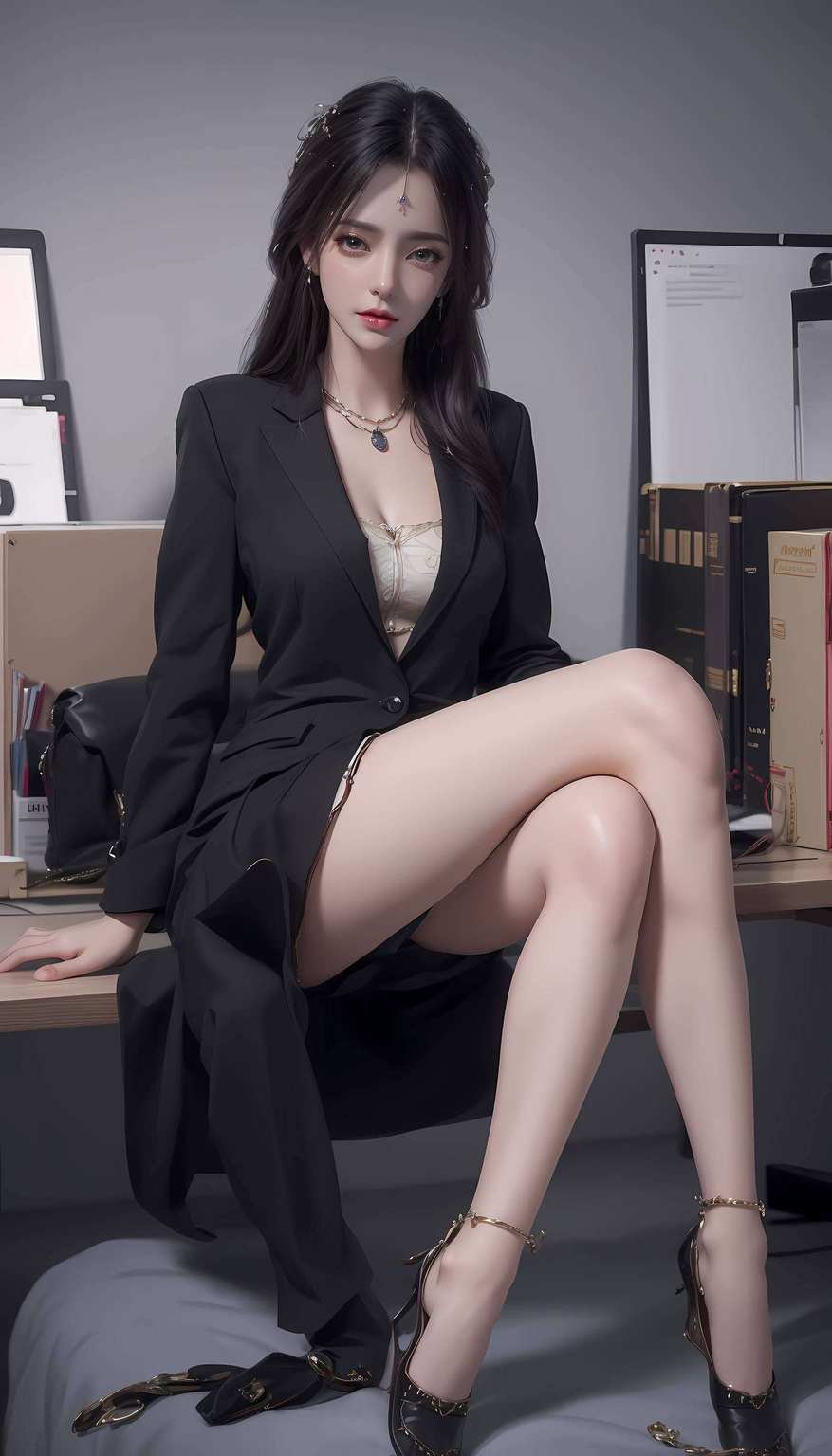 玄幻风满满哦！别看她平时温柔如水嘿