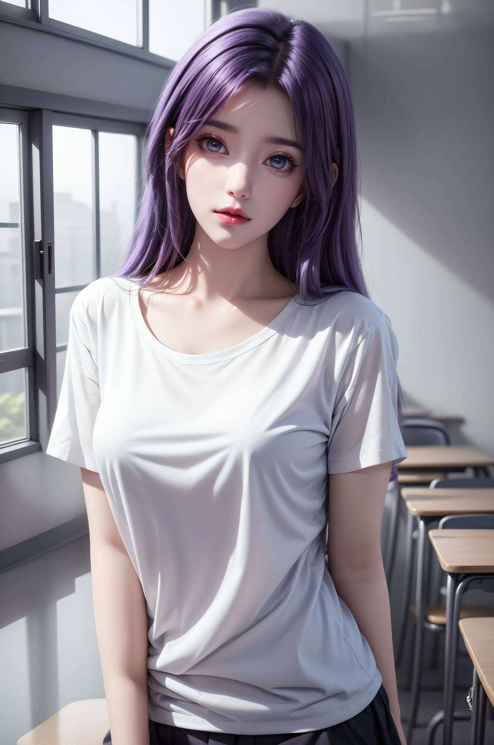 宛若完美世界画卷里曦光熠熠