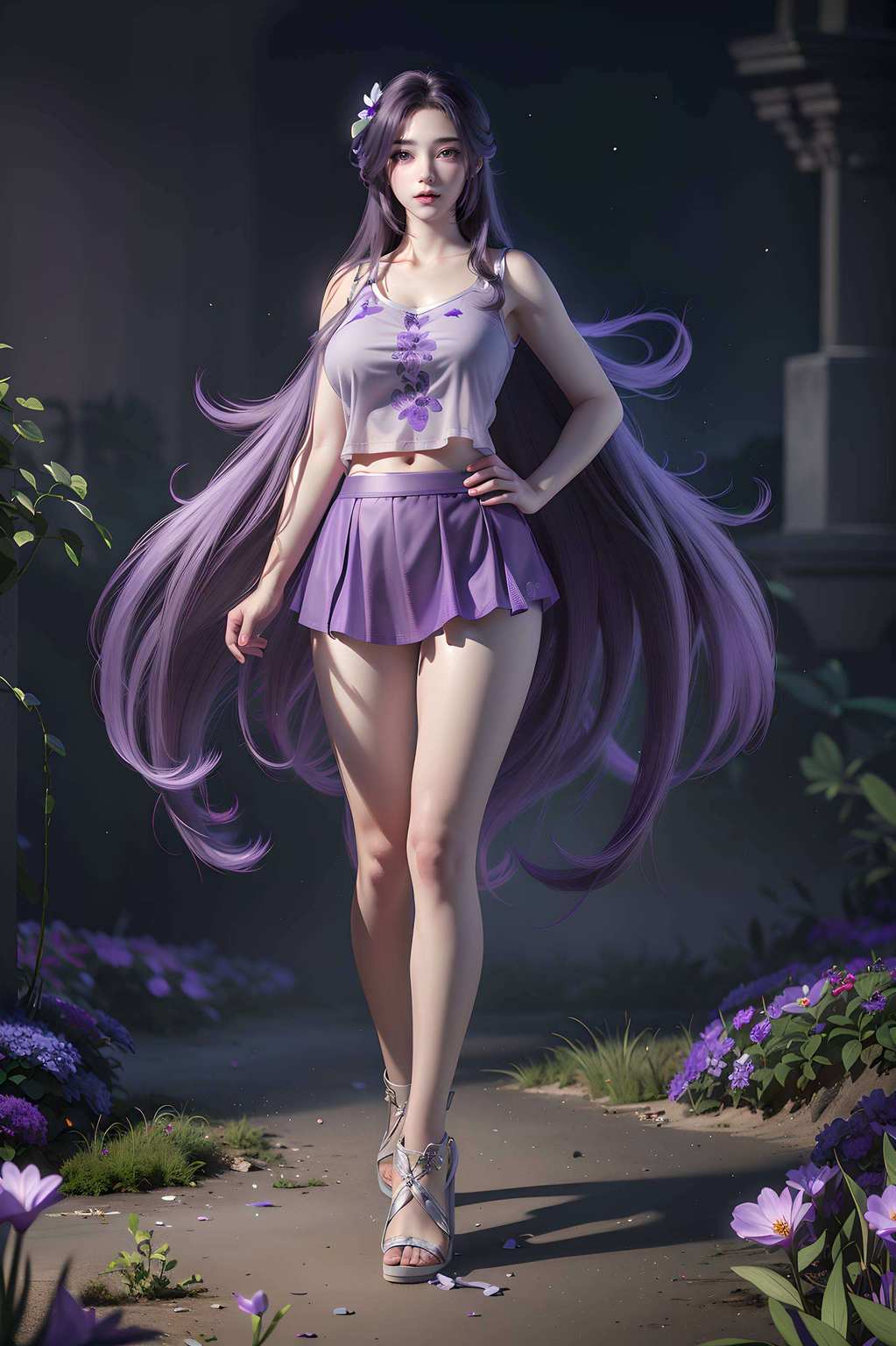 美得让人忍不住多看一眼时而优雅如仙子