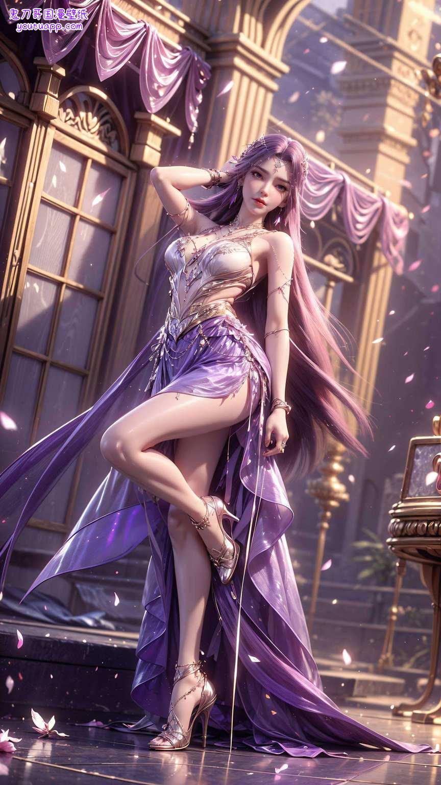 嘻嘻简直让人陷入梦幻般的仙境！国漫美女的魅力