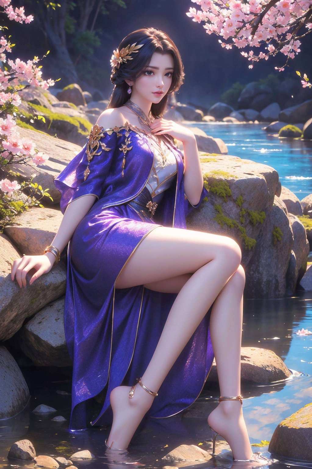 更是无数宅男心中的梦幻女神了解一下？这位美少女不仅颜艺出众