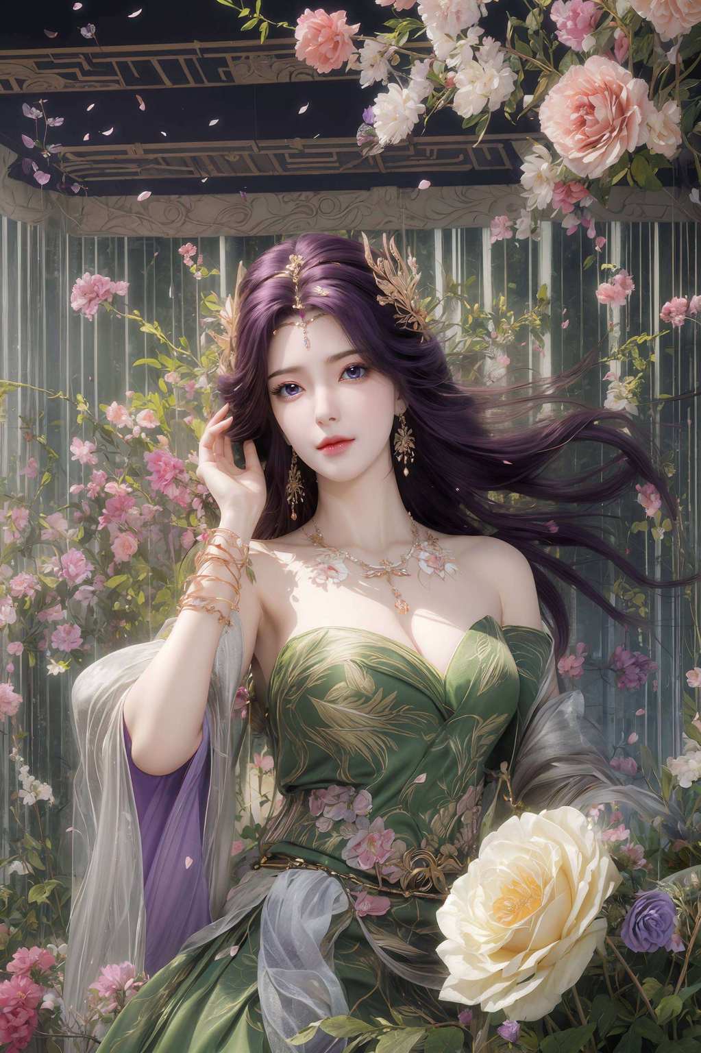 我仿佛感受到了国漫女神的独特魅力她的每一次微笑都是对人生的完美诠释