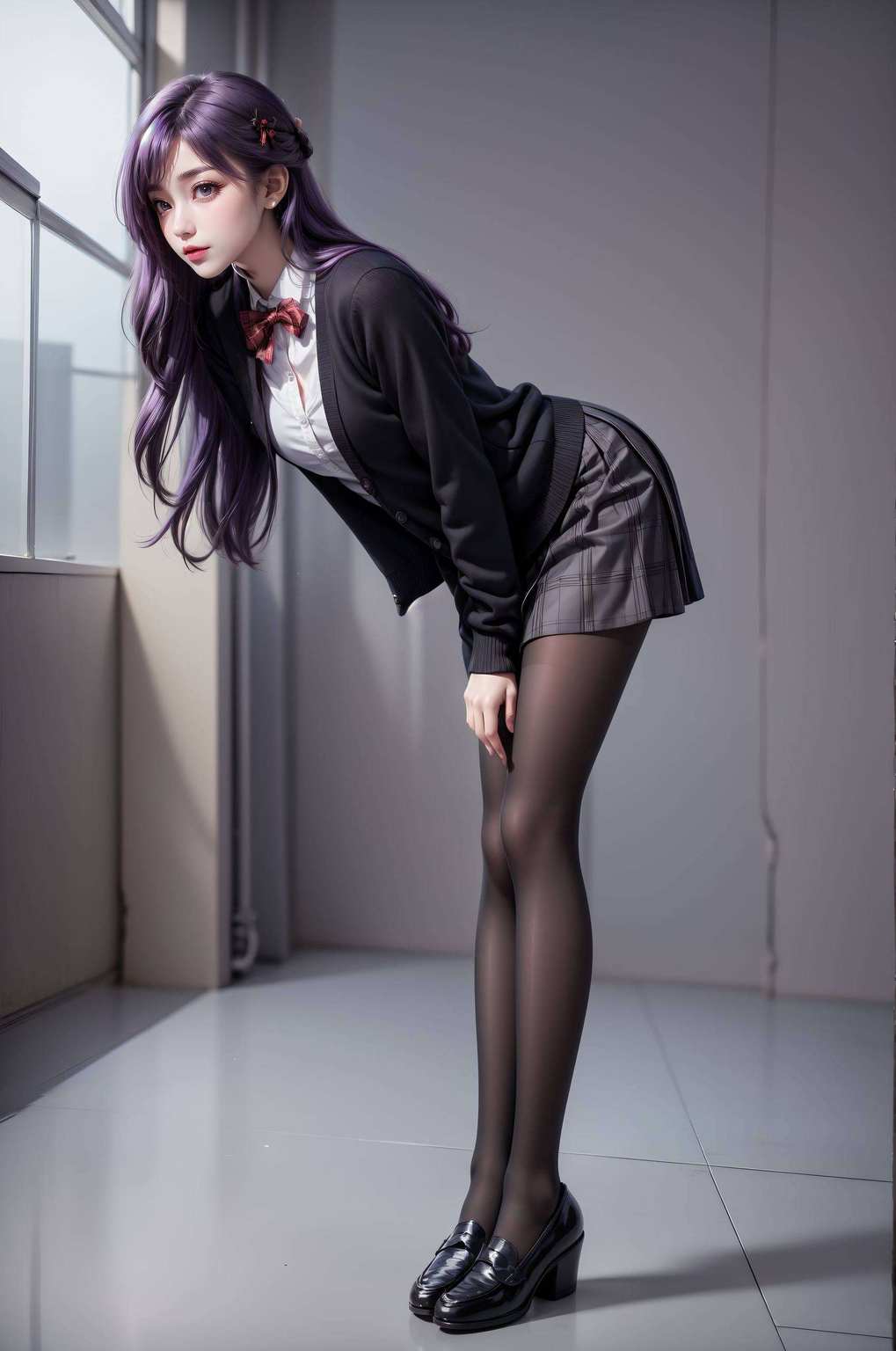 眉宇间透着一股“老娘最美”的自信这就是我为你打造的艺术品