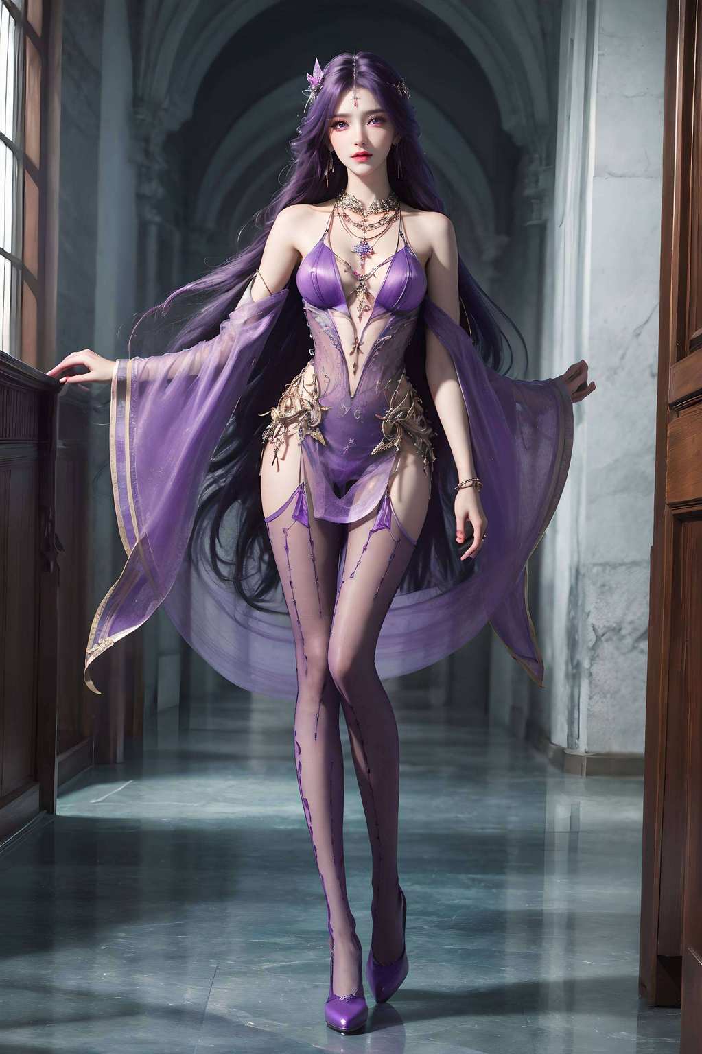 宛若仙子下凡国漫女神之美誉