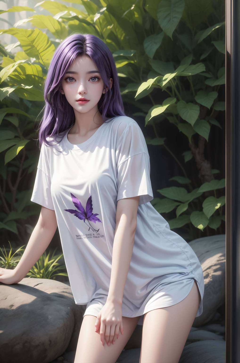 动漫女神齐聚玄幻境界跃然壁上