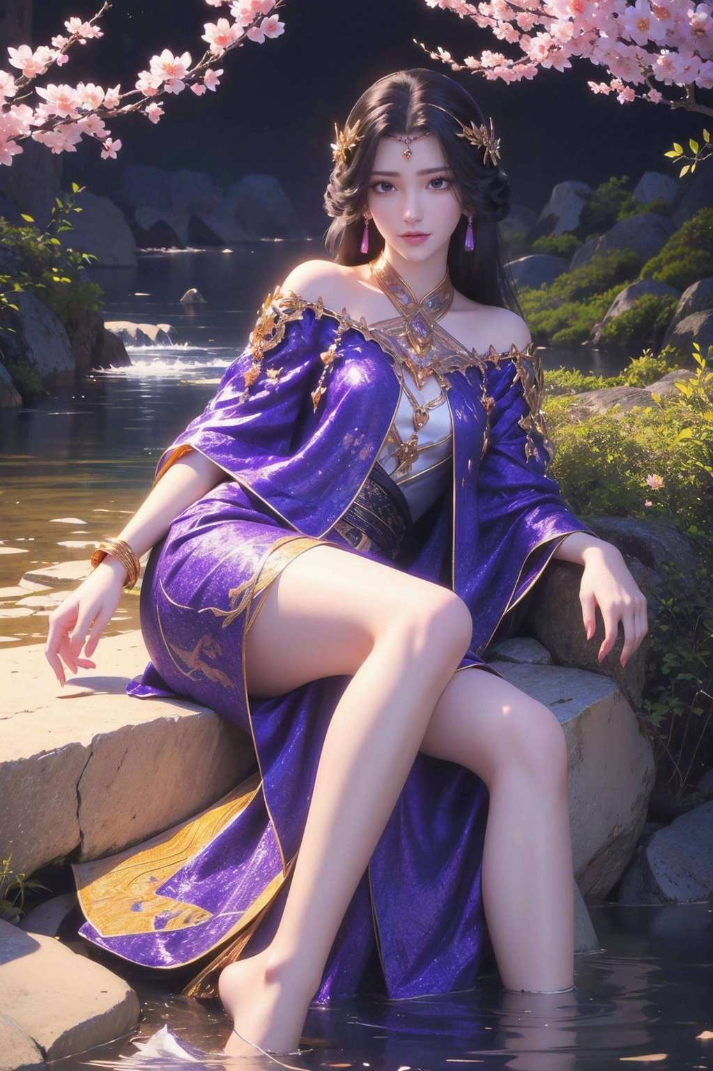 国漫美女翩翩舞完美世界绘仙乡