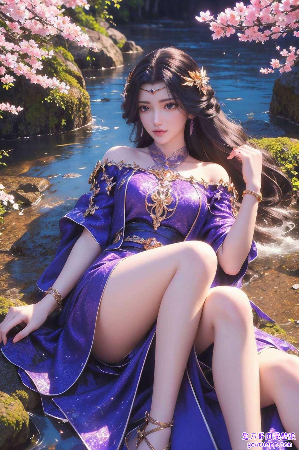 咱们的云曦女神了解一下？这高清壁纸美图大全简直美得让人忍不住“嘻嘻哈哈”笑出声！云曦妹妹那梦幻般的玄幻气质