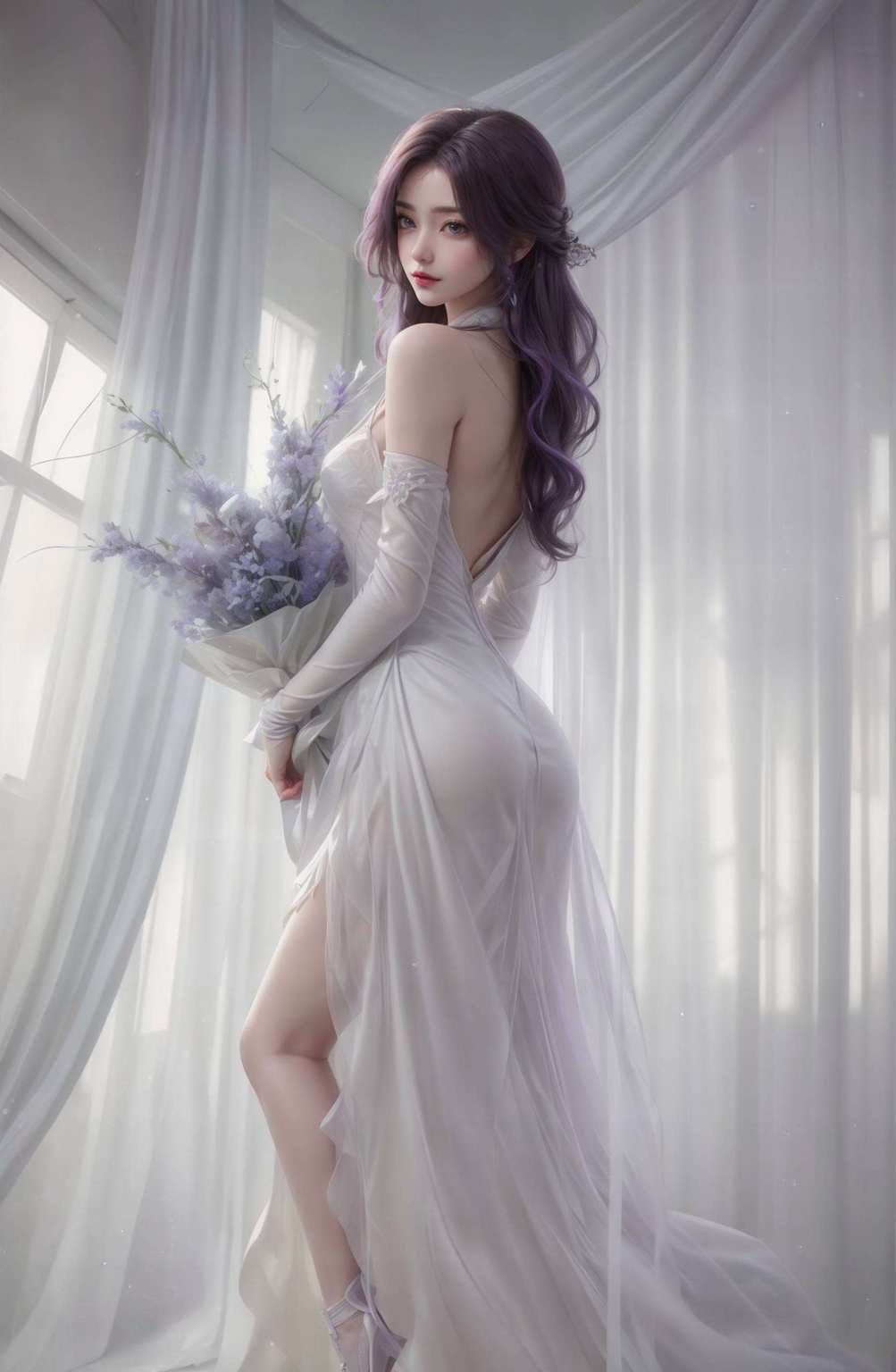 这可不是一般的壁纸哦！看这国漫女神云曦让人看了心里痒痒的