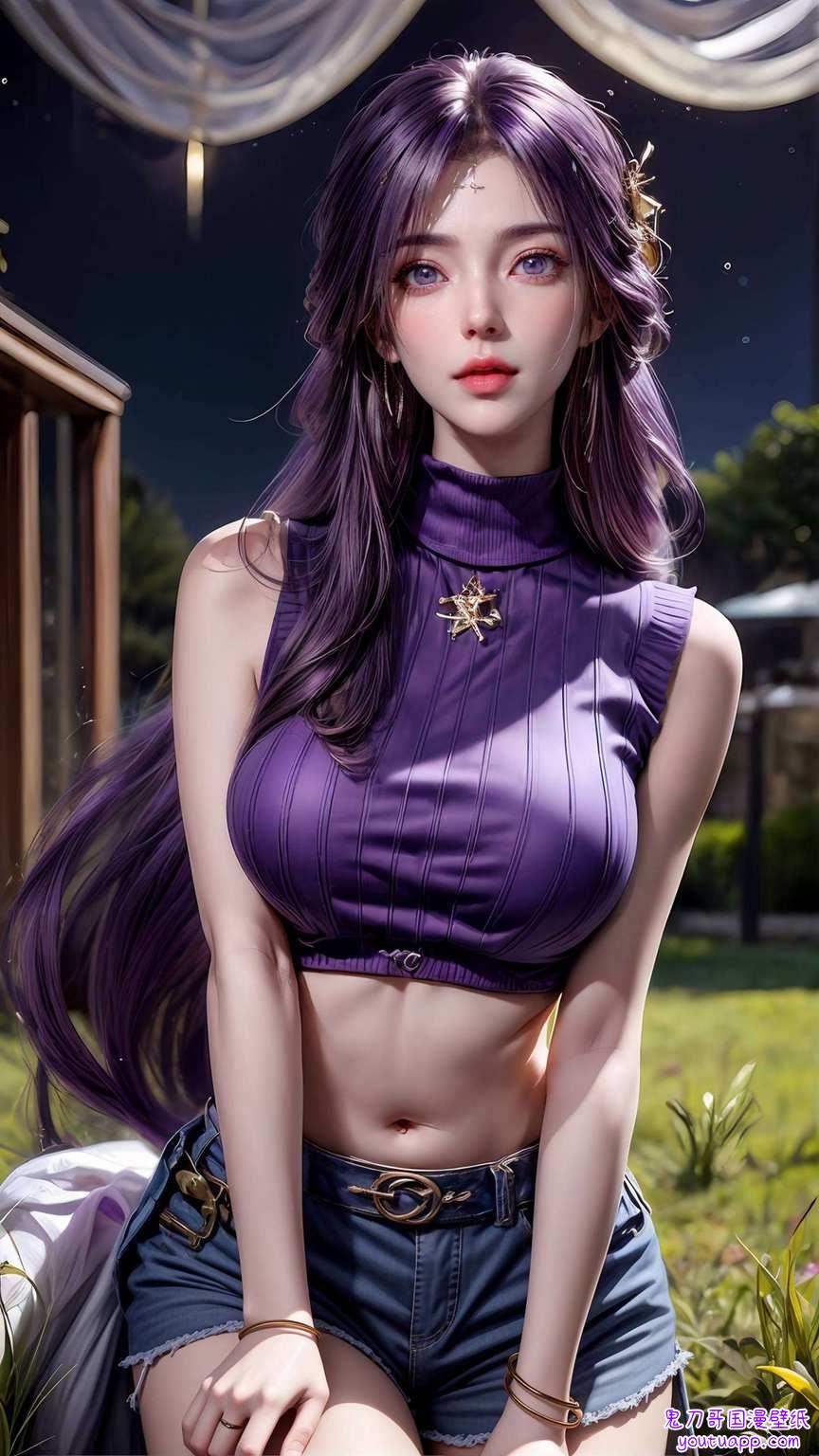 她不仅拥有完美世界壁纸的韵味将这位国漫美女设置为你的iPad壁纸