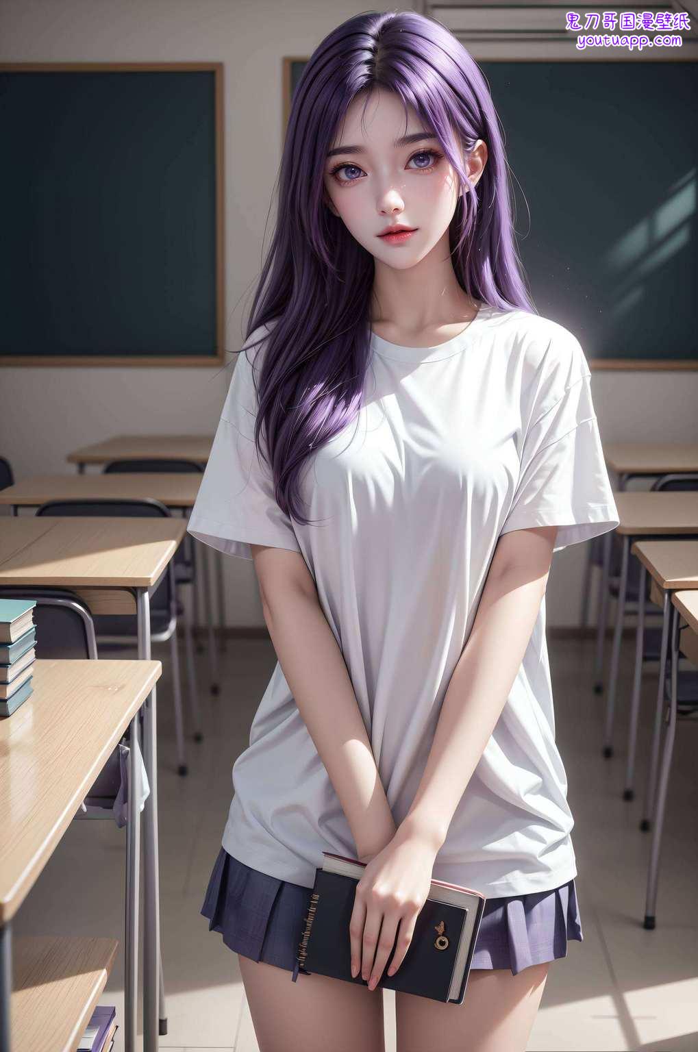 曦光映碧落美女绘中天