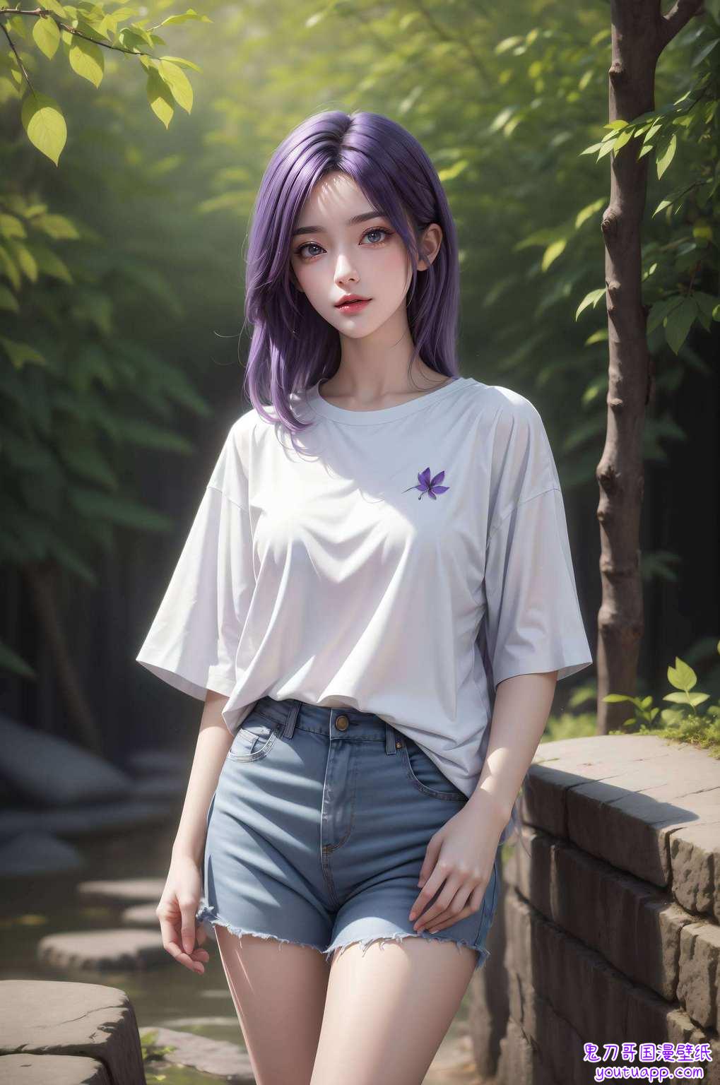 宛若完美世界中的仙子曦光熠熠