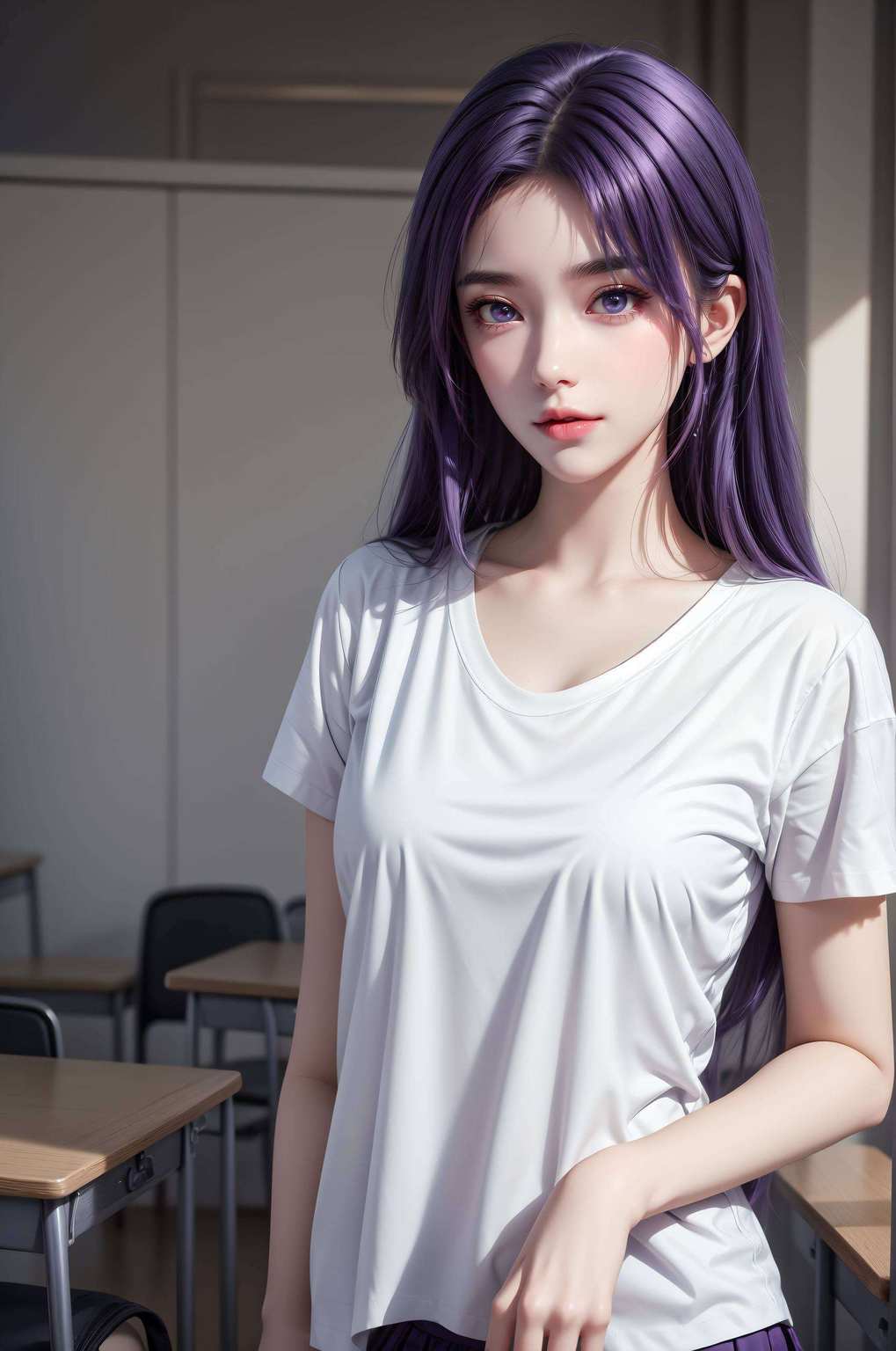 完美世界中的云曦仿佛一帧帧精美的熄屏壁纸