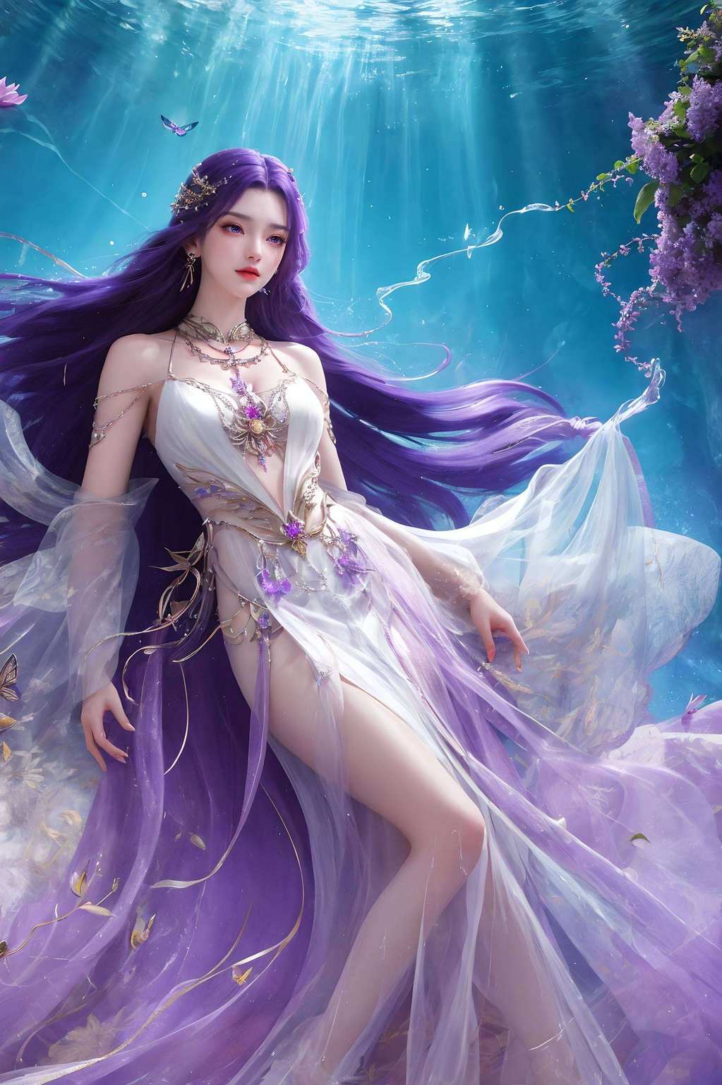 仿佛在岁月长河中诉说着古老的故事那些国漫美女的灵动身影