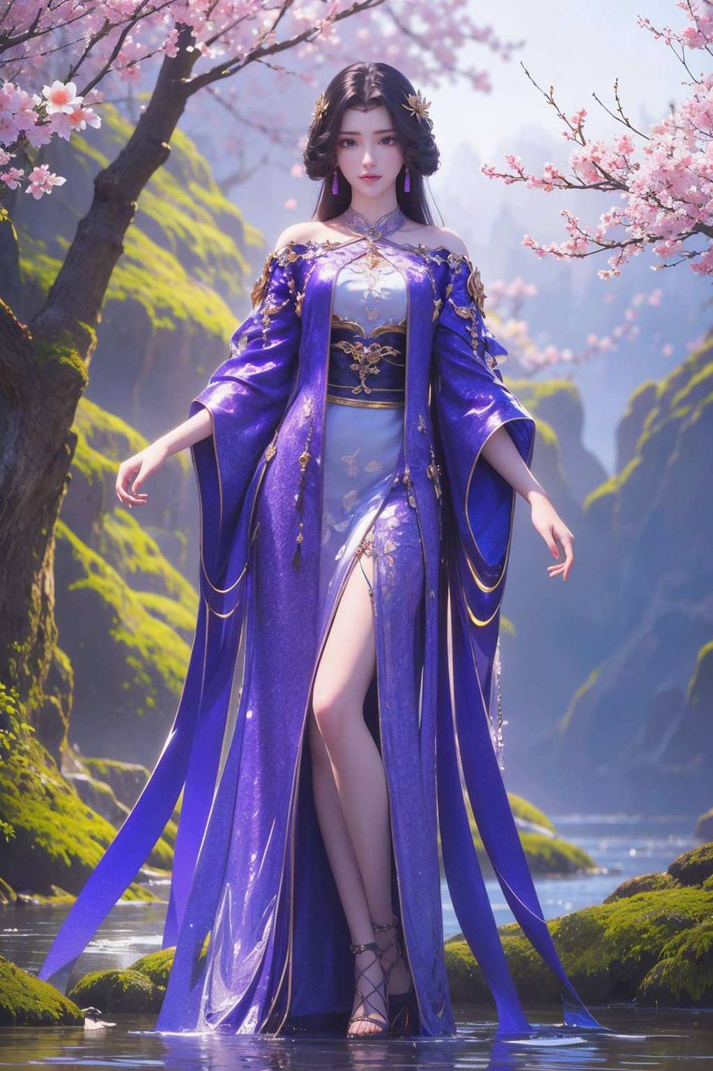 都能感受到云曦那如梦似幻的美集万千宠爱于一身