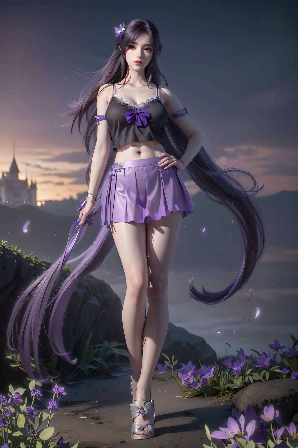 云曦甜美壁纸美的如诗如画