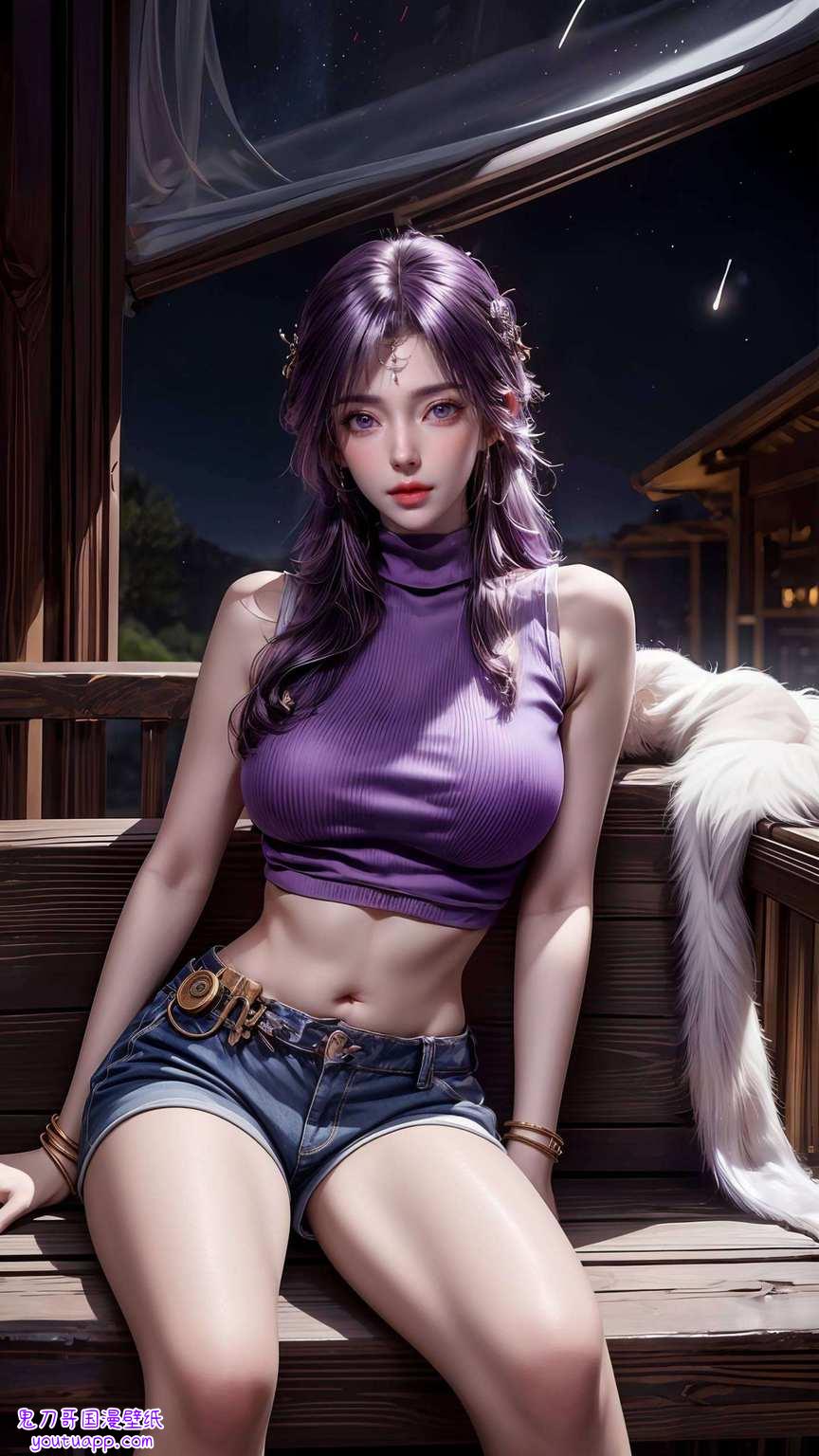 都是玄幻世界里的一次深情凝视她们的美