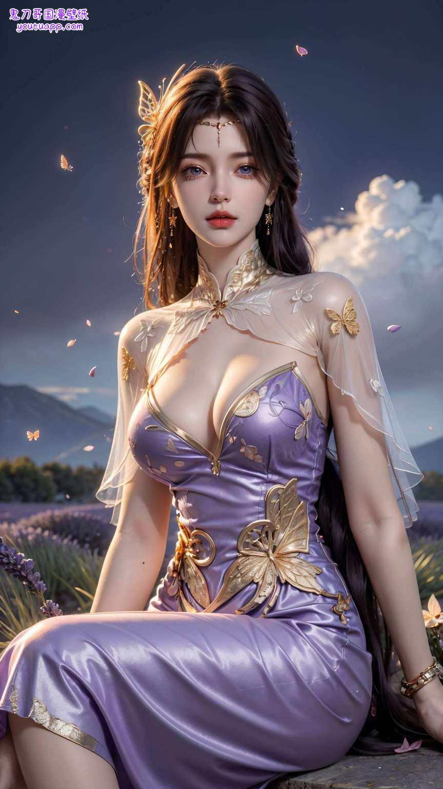 壁画生辉焕动漫美女现,完美世界影