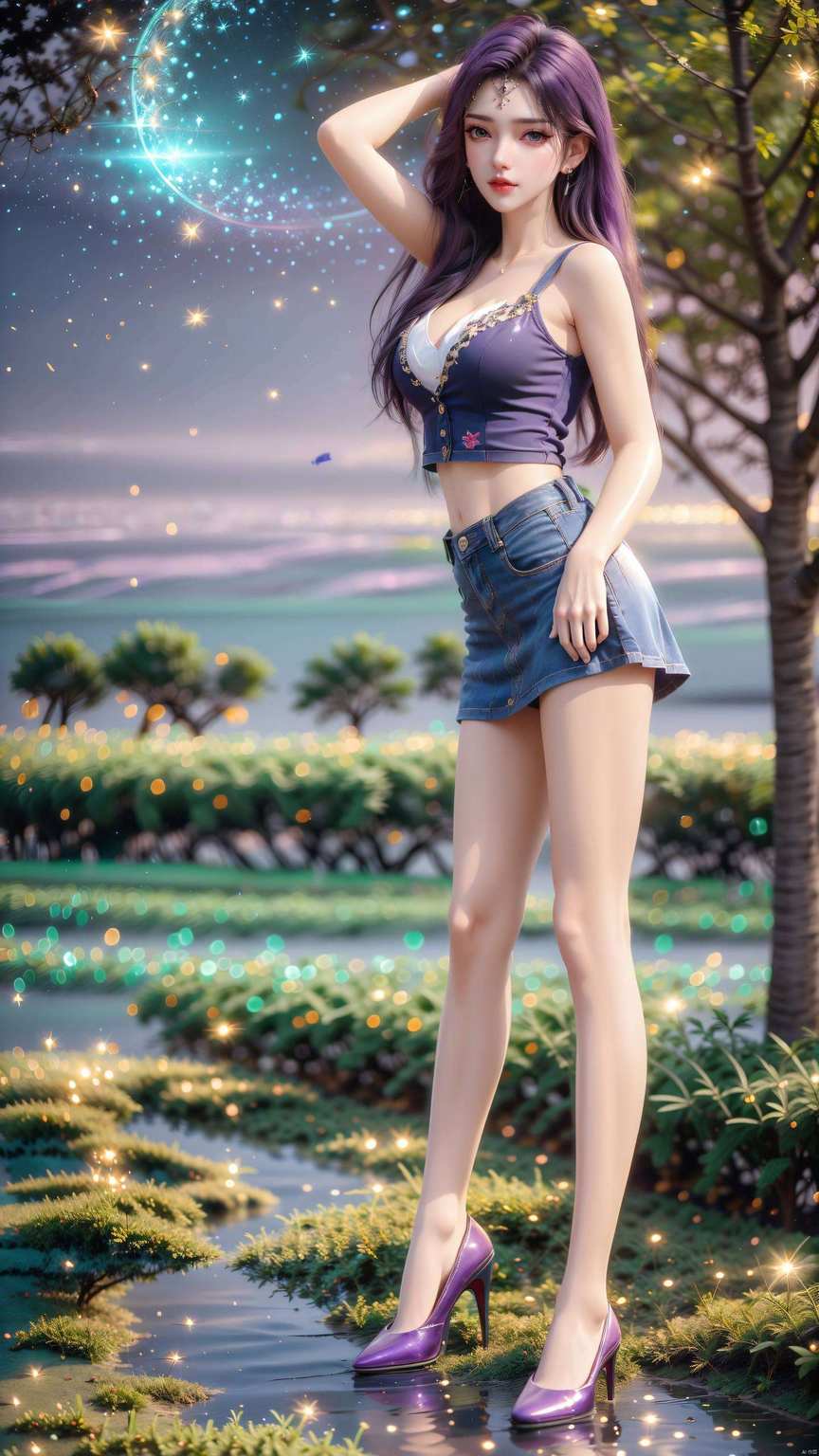 配上云曦温婉如水的笑容只是国漫万千女神中的一抹风情