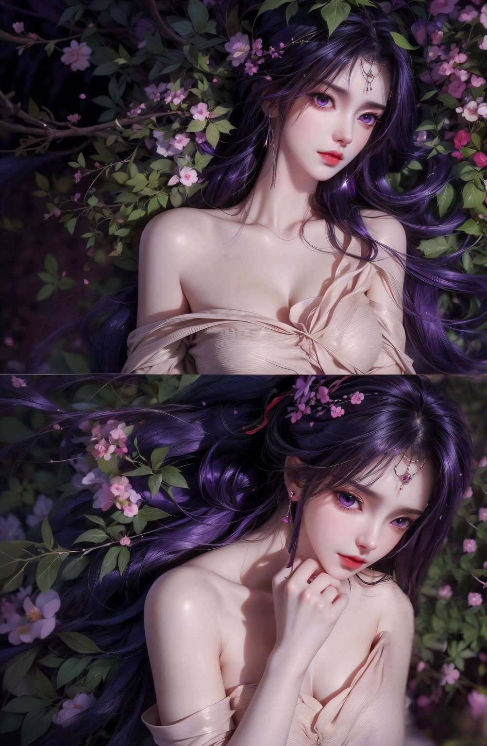 云曦女神Pillow fight in Perfect World? No, it's just her latest wallpaper shenanigans on iPad. She's the enchantress of our screens, turning玄幻 into art!