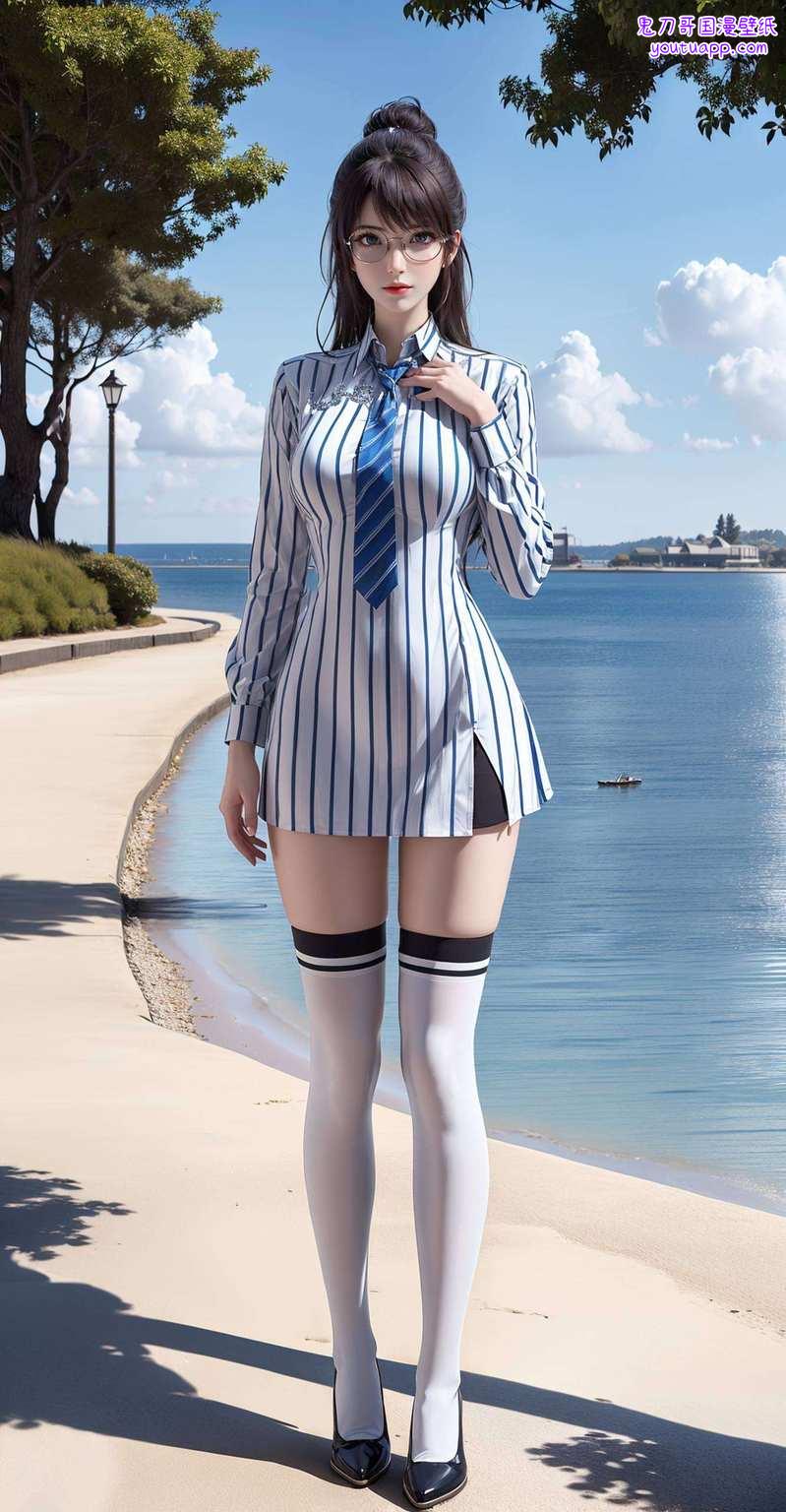 壁纸里简直就是国漫美女的代表