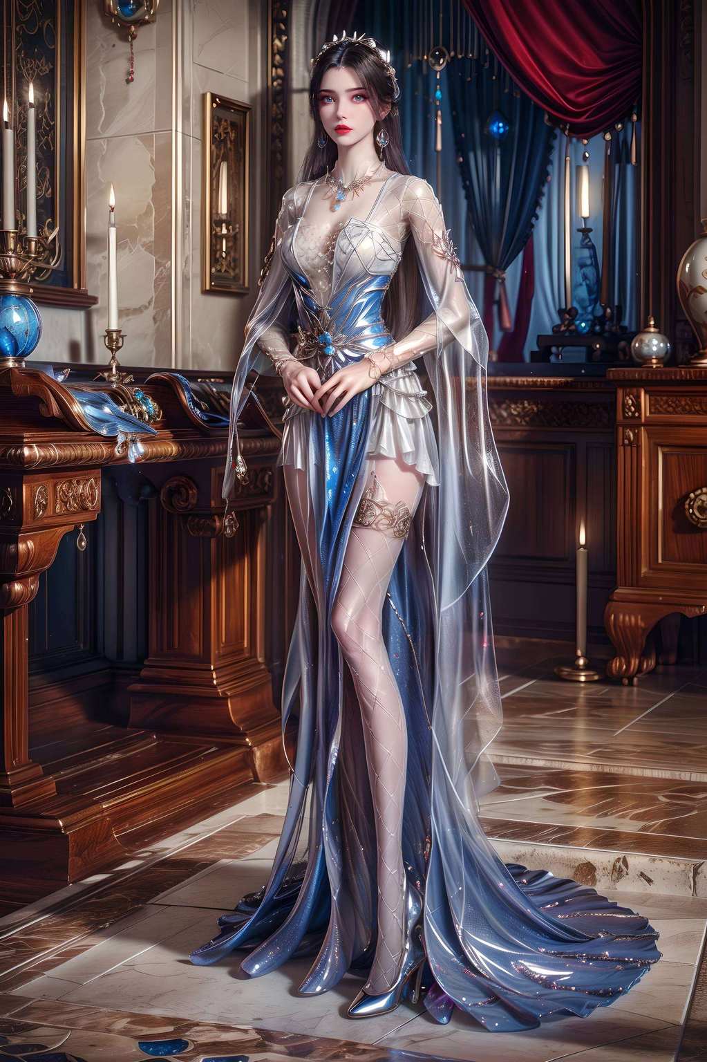 仿佛能让iPad上的艺术壁纸都活过来不仅是动漫美女的代名词