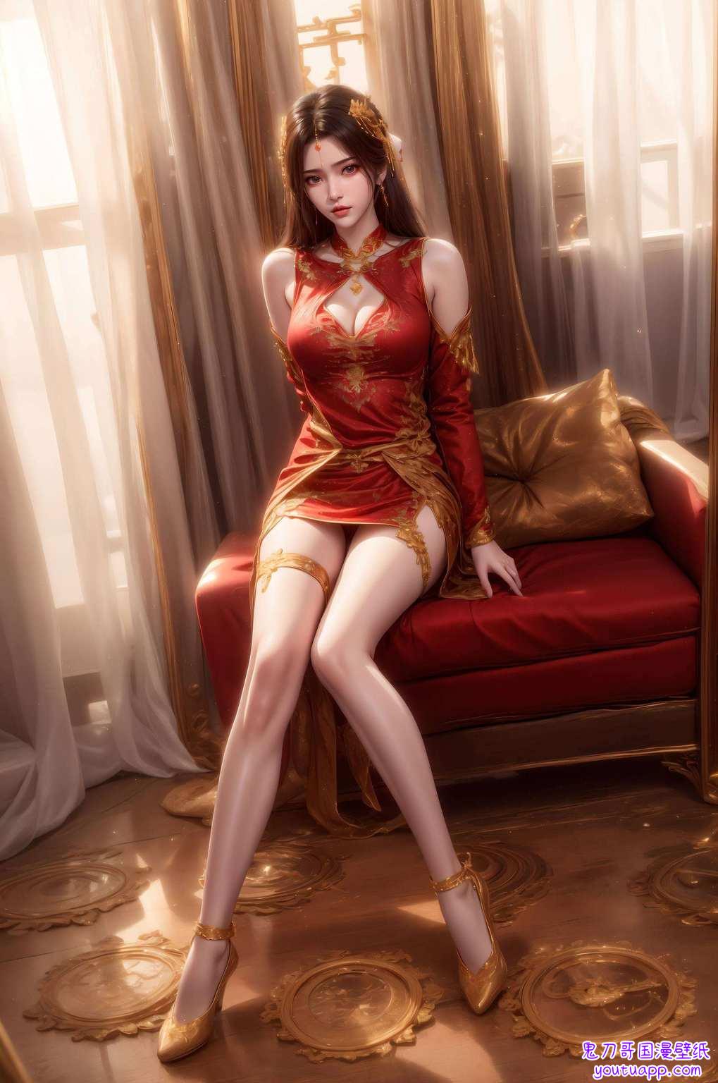 无论是作为国漫女神感受国漫的魅力