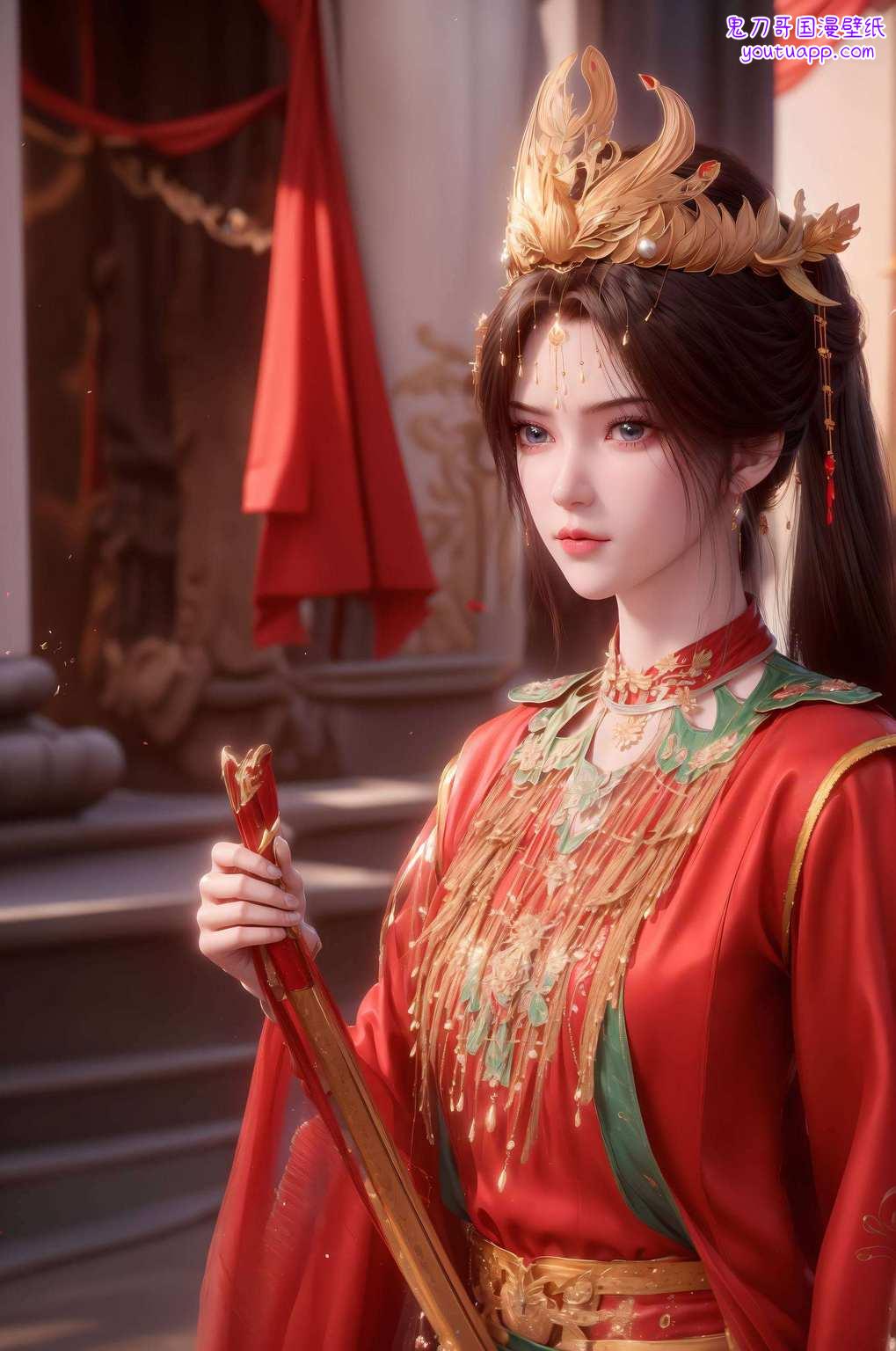 宛如一幅流动的画卷她是心中永恒的动漫美女