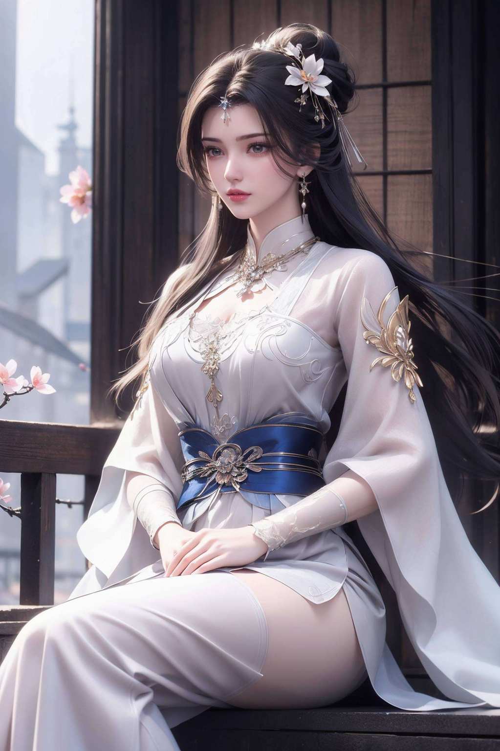 玄幻世界里的甜心宝贝谁让她是我们国漫女神中的佼佼者呢？动漫美女中的战斗机