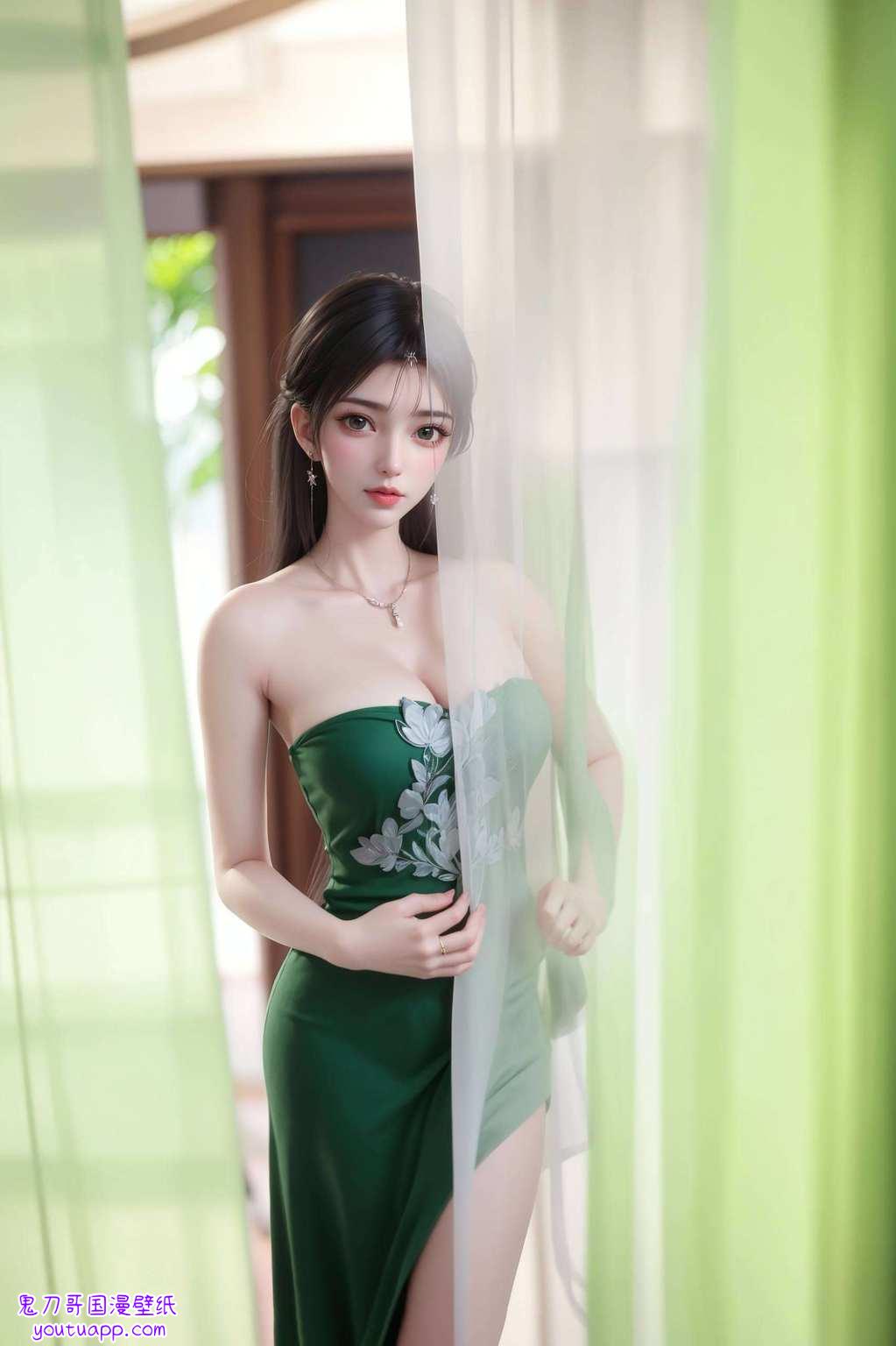 快来感受一下这波国漫美学暴击！高清精细的仙逆里的王林与李慕婉同框壁纸无论是国漫迷还是动漫女神控