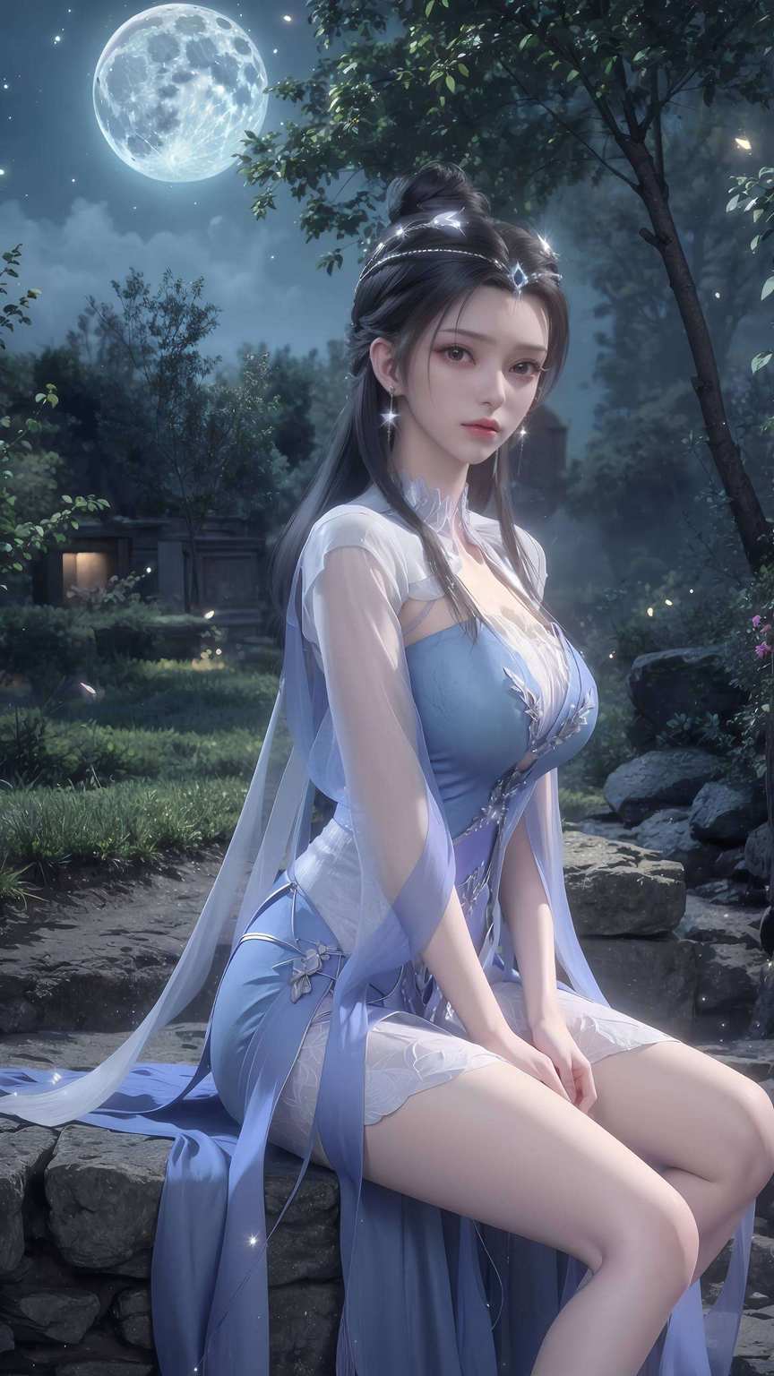 每当目光落在那些精选的大图壁纸她的美