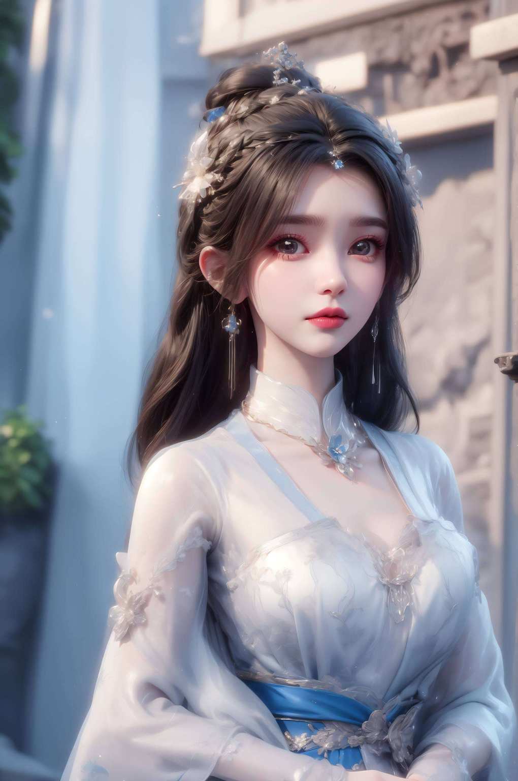 李慕婉翩翩起舞宛若壁画中的国漫女神