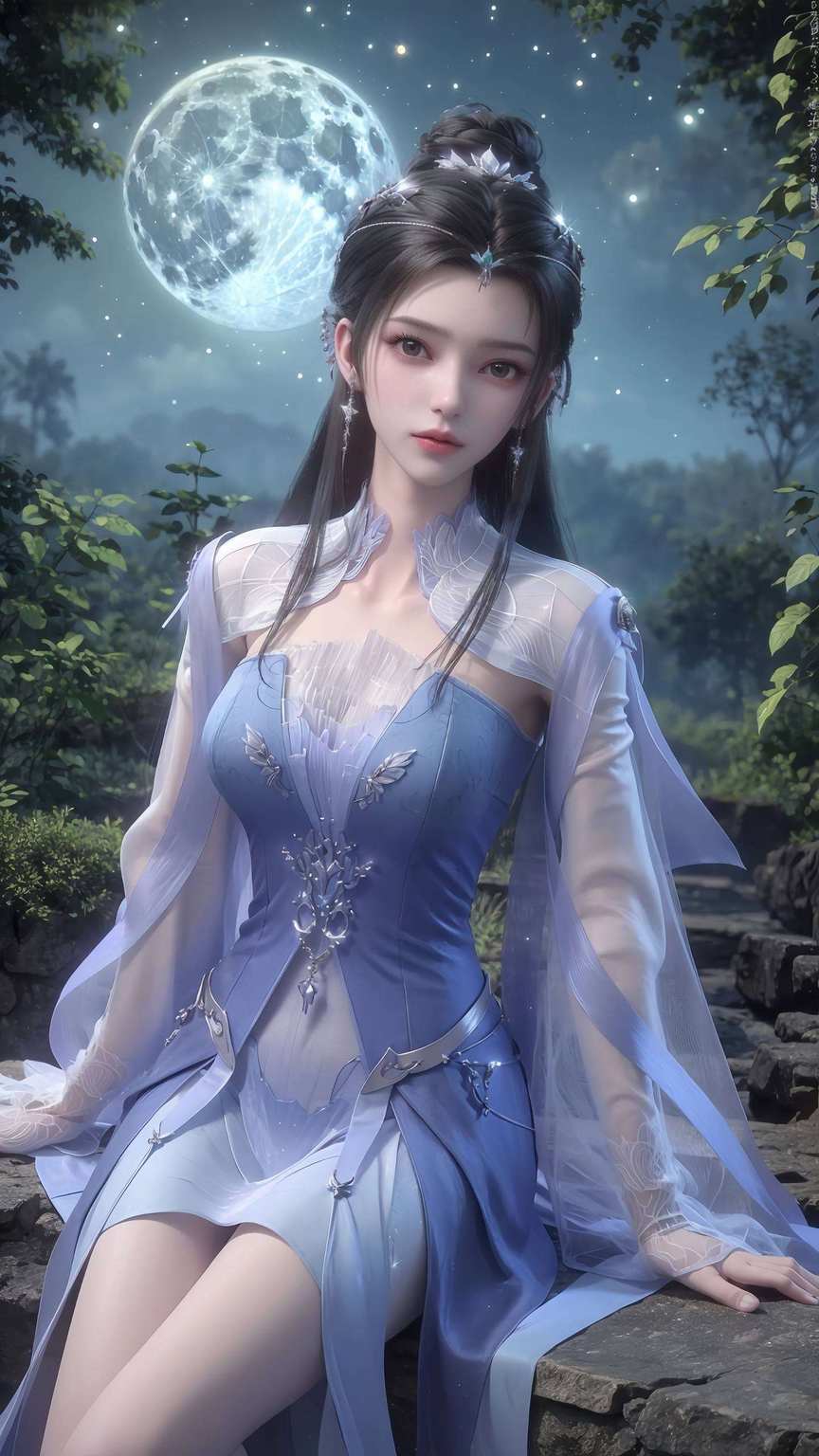 她那如梦似幻的气质更是令人神往不已